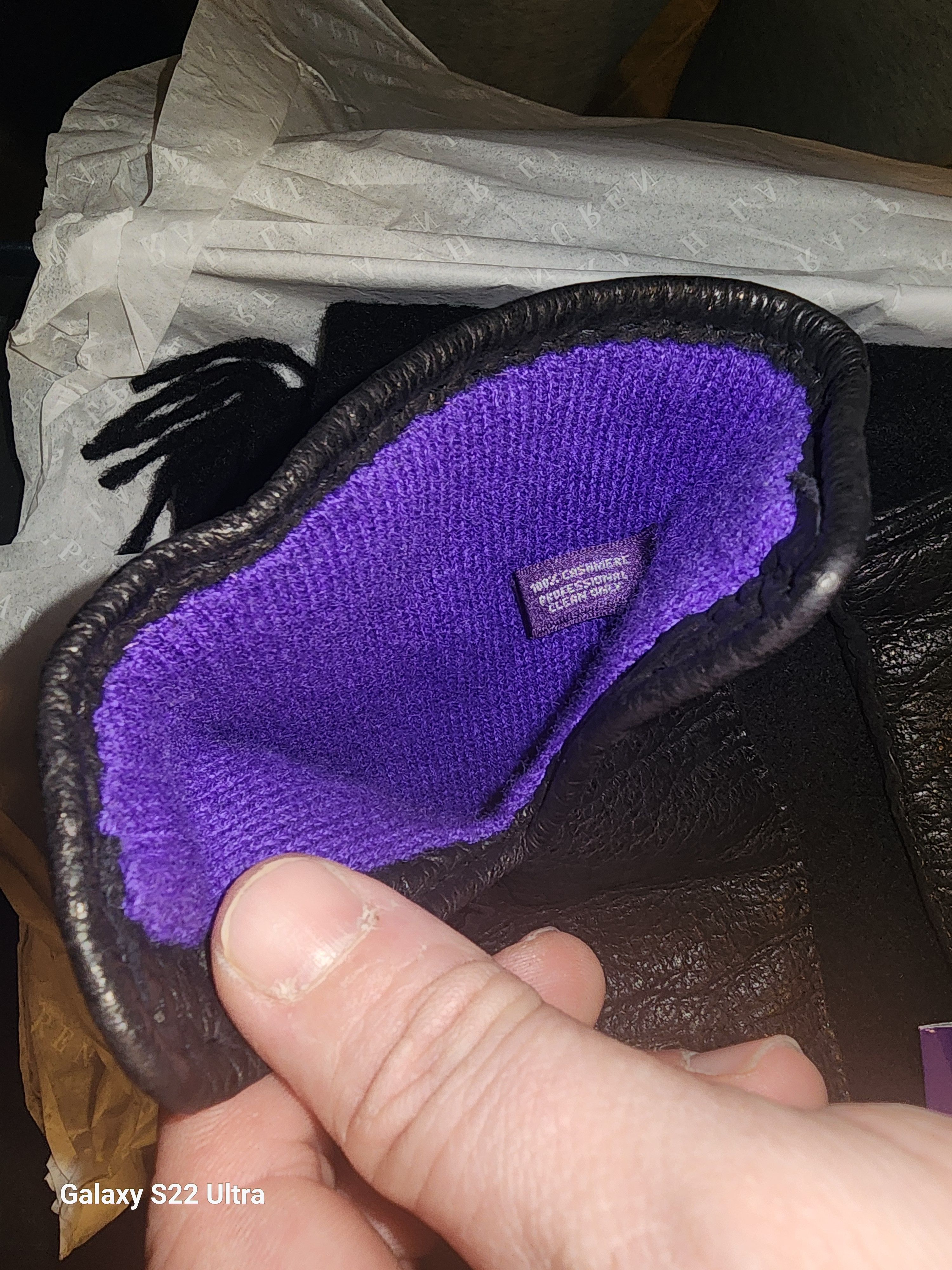 Ralph Lauren Ralph Lauren Purple Label Gloves Size ONE SIZE - 6 Thumbnail