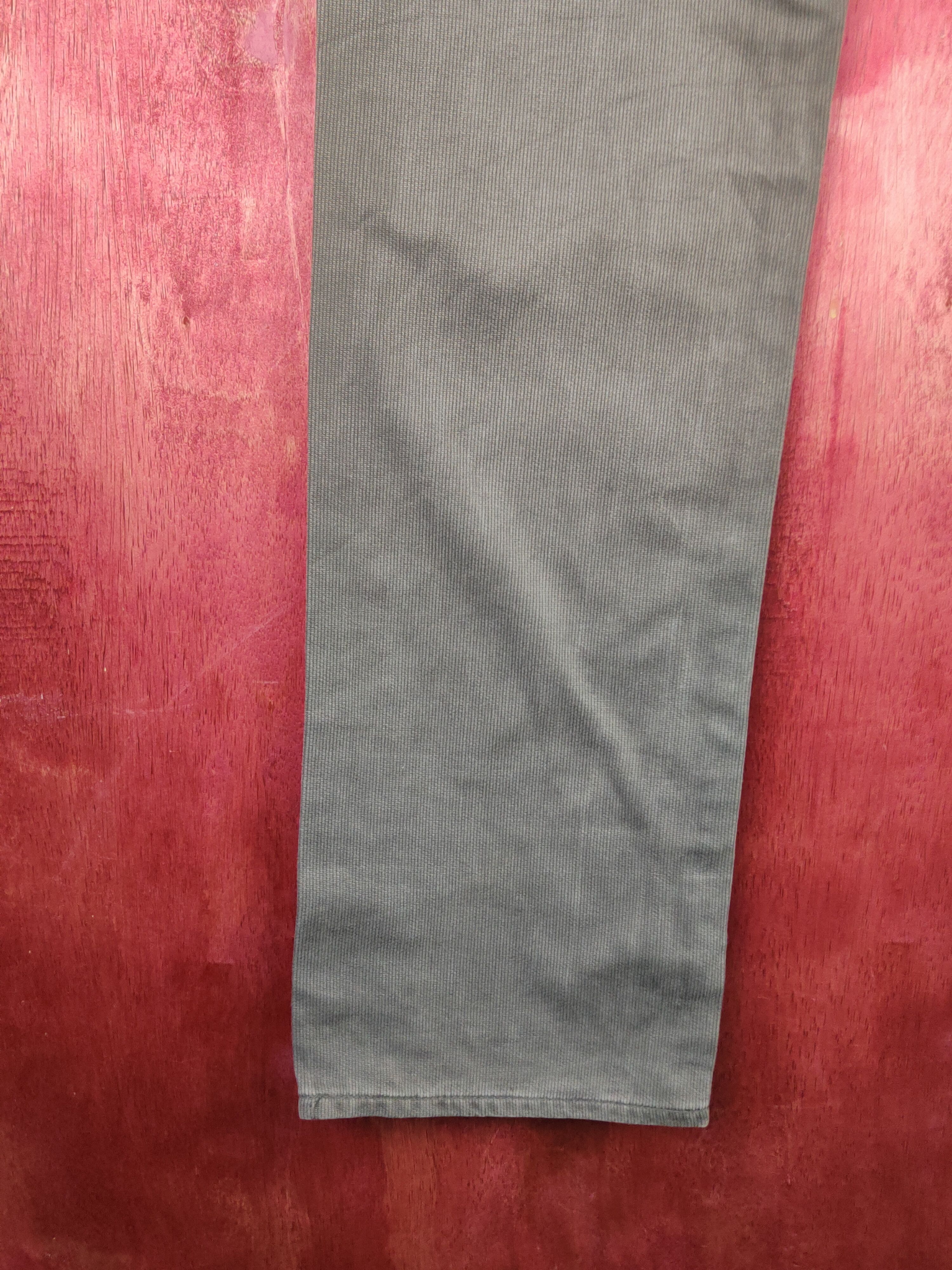Levi's 911 Levi's Big E Dark Gray corduroy vintage Pants #S1872 Size US 33 - 11 Thumbnail