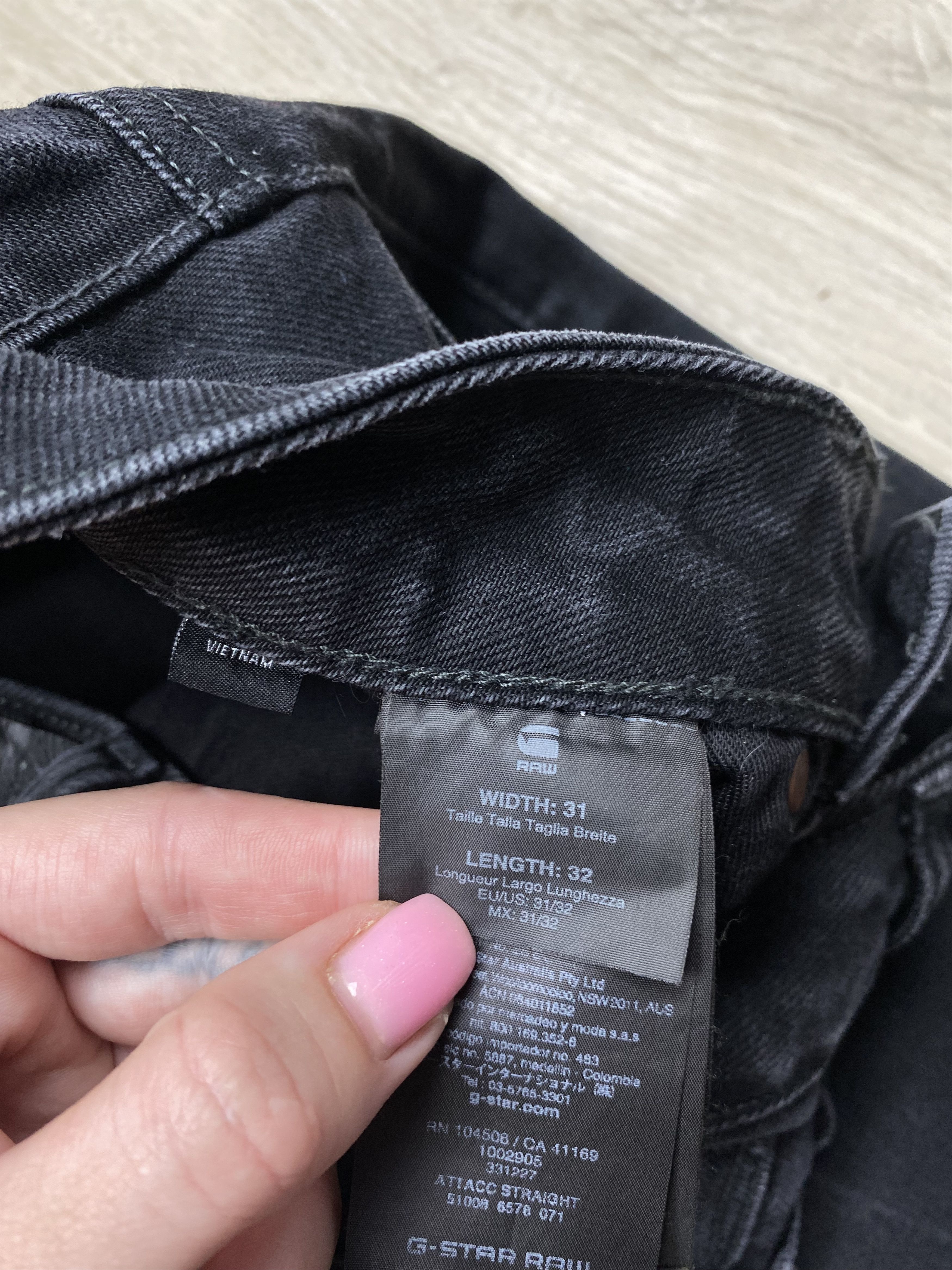 G-Star G Star Raw Vintage Denim Pants Y2K Jeans Size US 31 - 8 Thumbnail