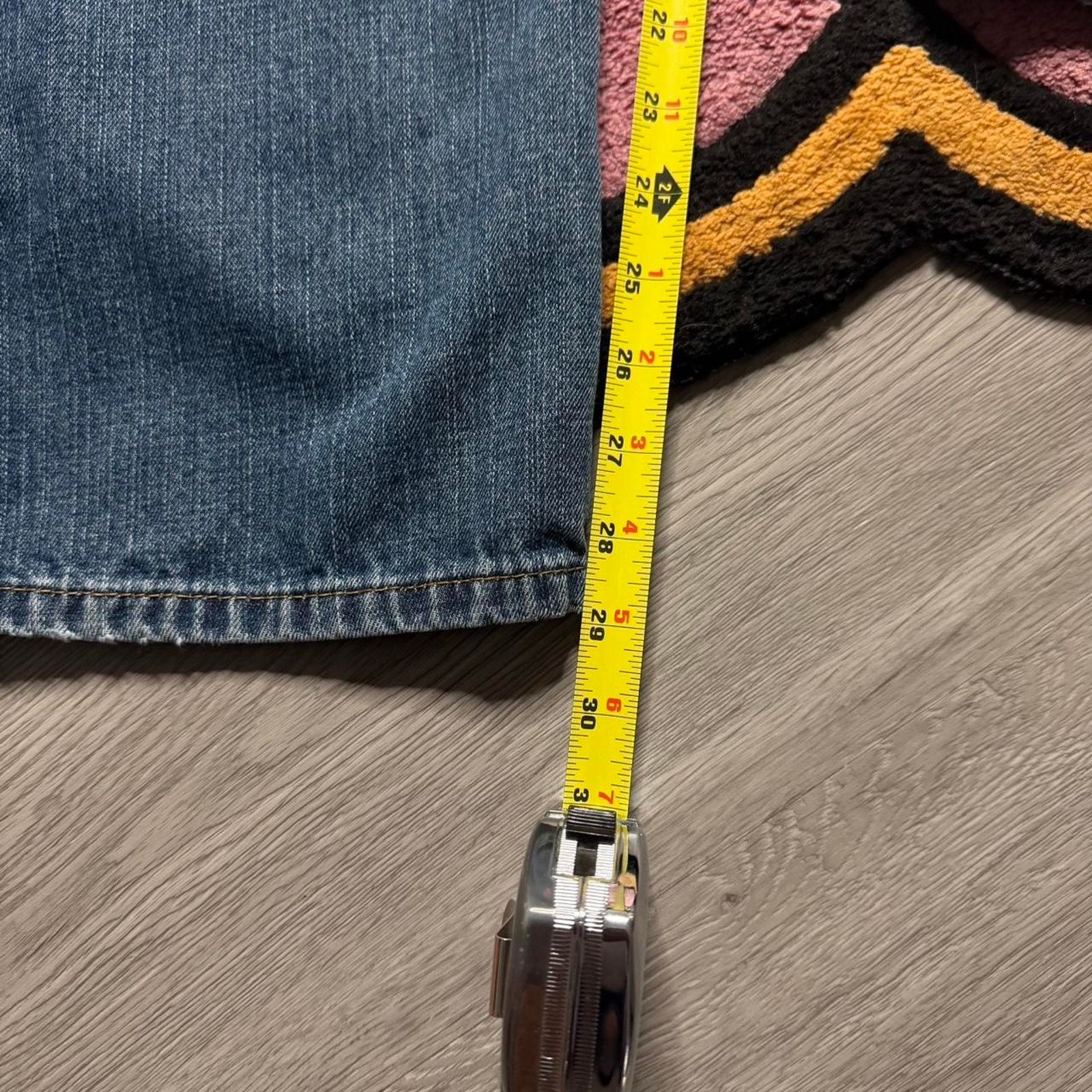 Levi's Levi’s Strauss 569 Loose Straight Stone Wash Denim Jeans Size US 38 / EU 54 - 5 Thumbnail