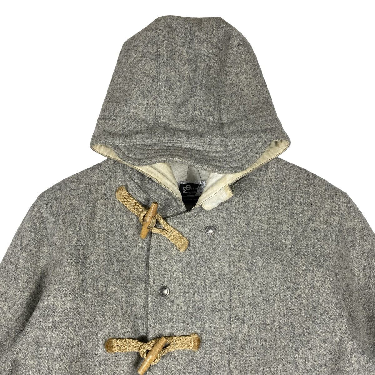 Engineered Garments Vintage Engineered Garments Wool Duffle Coat Grey Melange Size US M / EU 48-50 / 2 - 8 Thumbnail