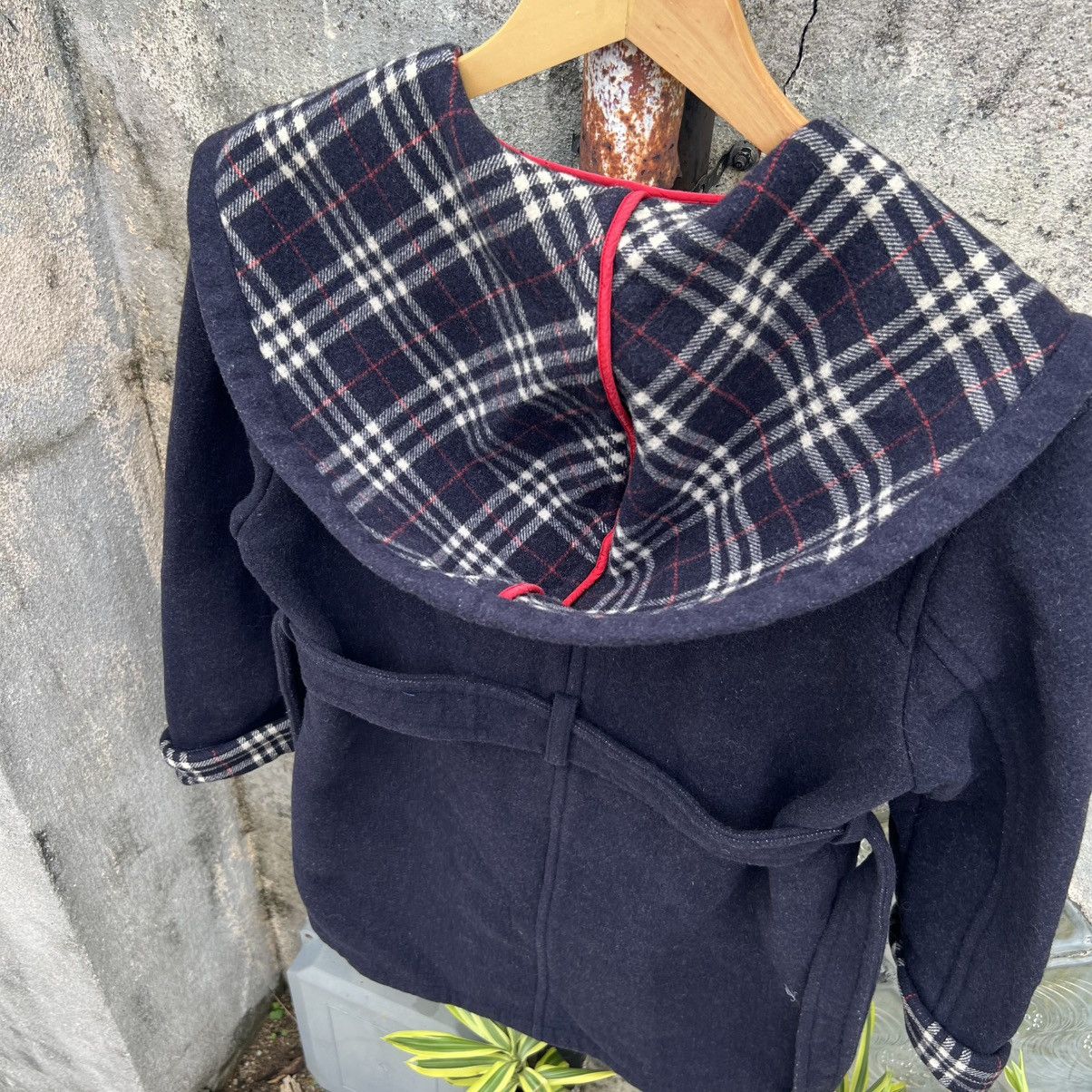 Burberry “BURBERRY” WOOL LONG COAT JACKET Size M / US 6-8 / IT 42-44 - 11 Thumbnail