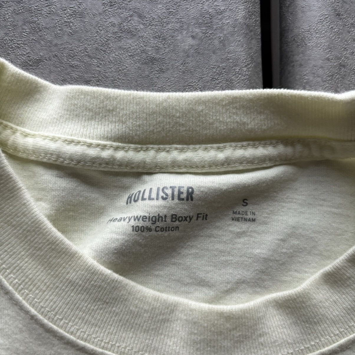 Hollister Boxy Heavyweight Crew T-Shirt hollister pale yellow Size US S / EU 44-46 / 1 - 3 Thumbnail