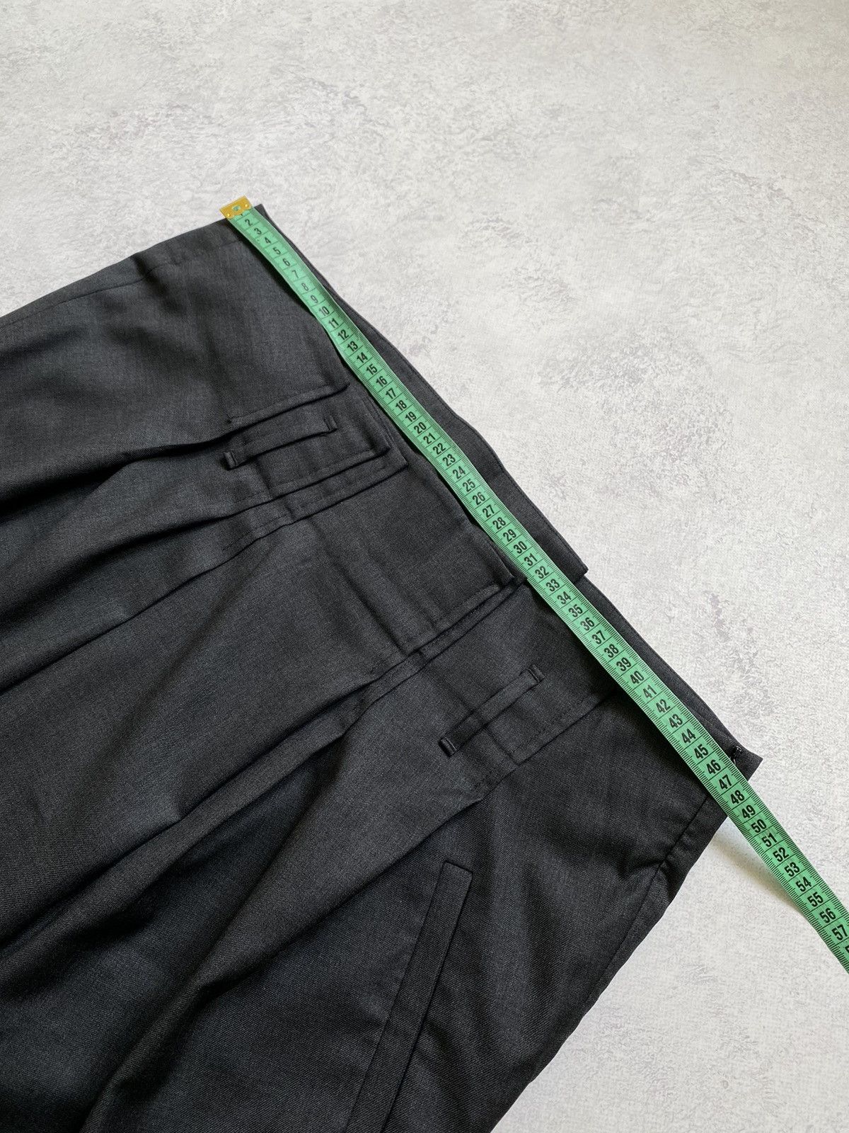 Brunello Cucinelli Gunex By Brunello Cucinelli Grey Wool Midi Skirt Size 48 Size 34" / US 12 / IT 48 - 14 Thumbnail