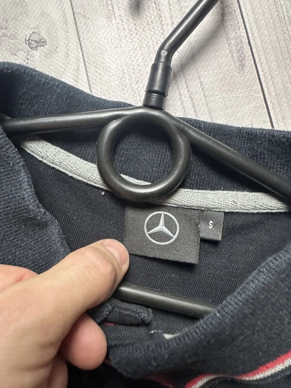 Mercedes-Benz Vintage Stuttgart soccer polo Mercedes Benz logo size S Size US S / EU 44-46 / 1 - 5 Thumbnail