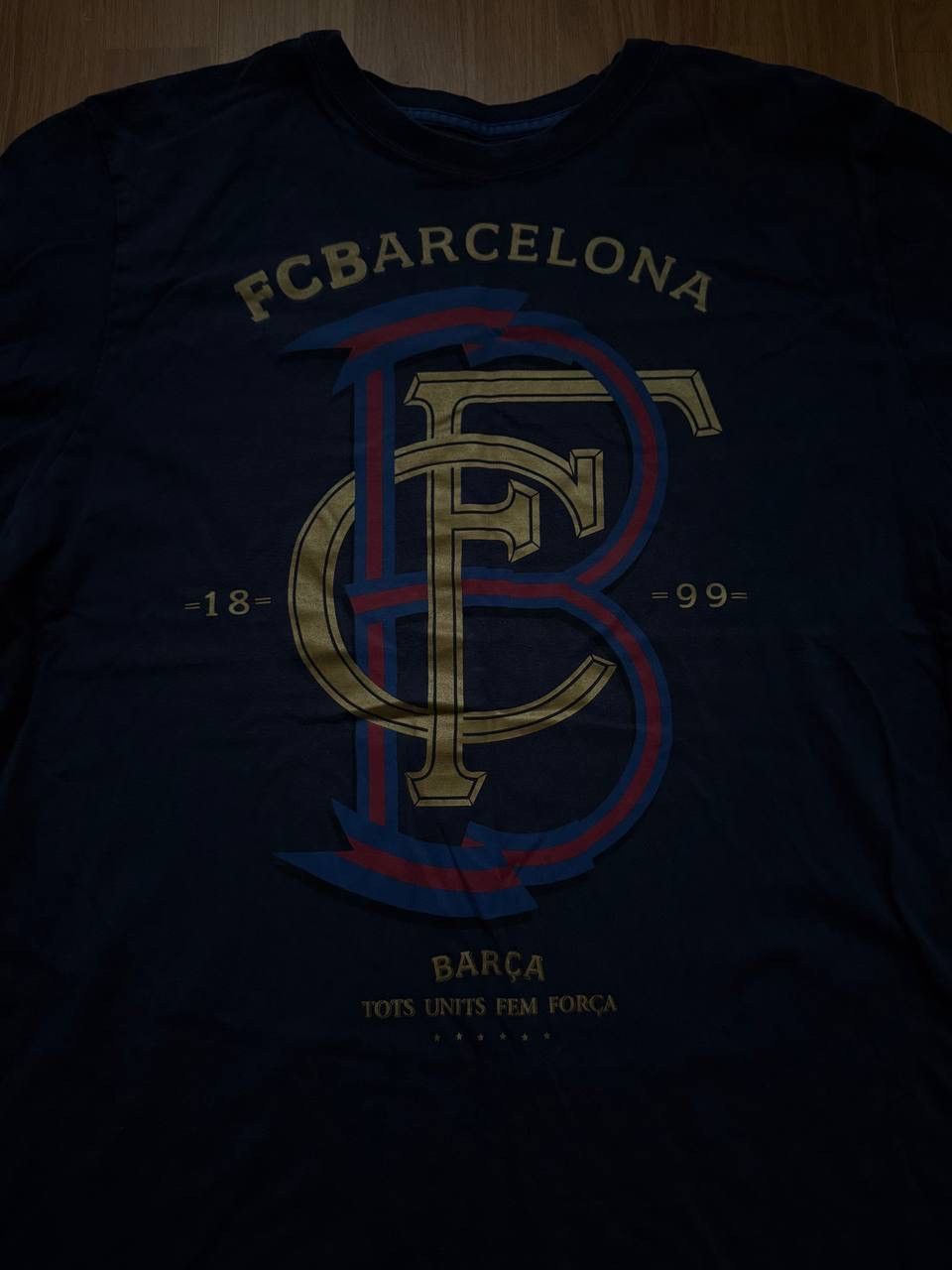 Nike Vintage Nike Barcelona Tshirt Football Soccer Streetwear Size US XL / EU 56 / 4 - 3 Thumbnail