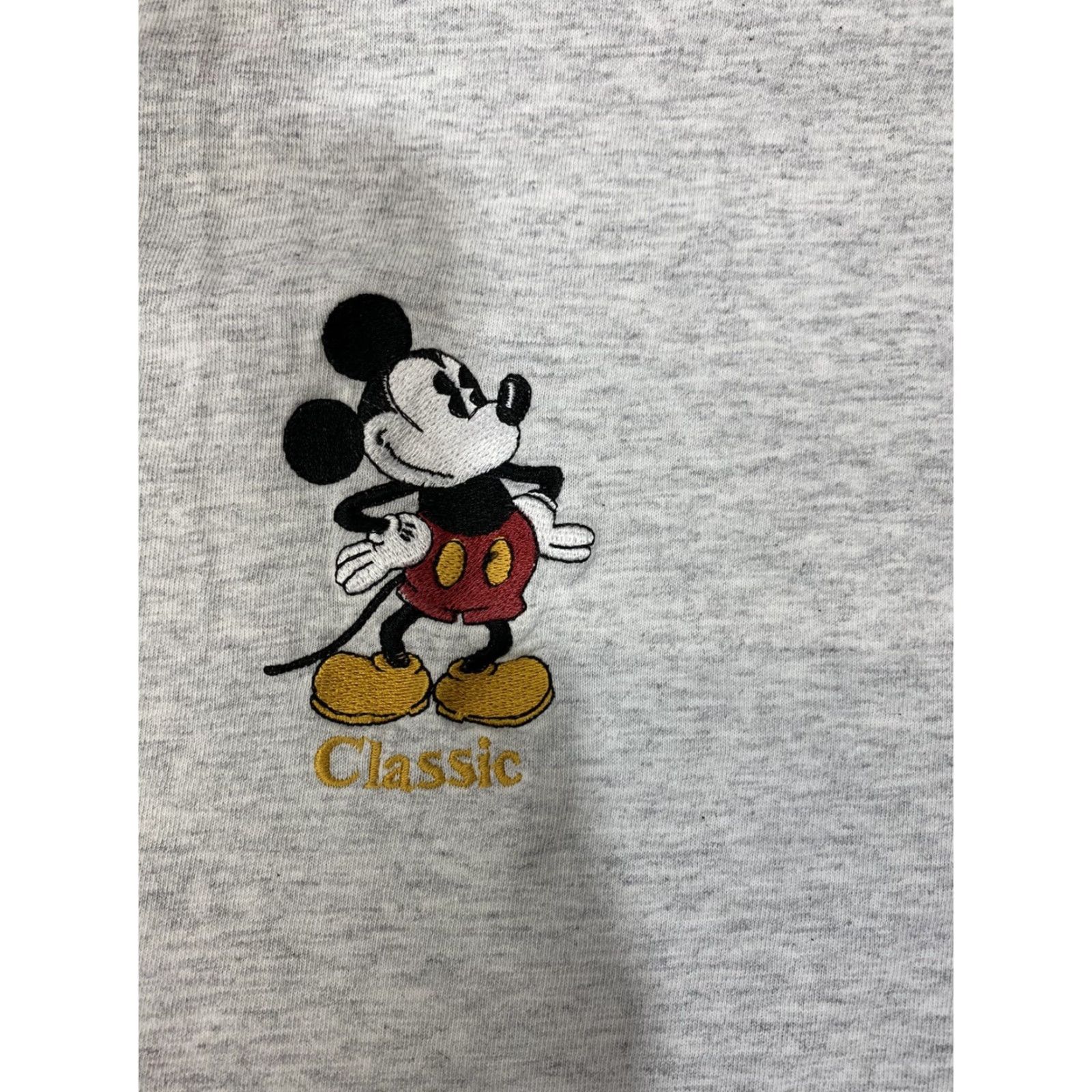 CO VINTAGE VTG Mickey & Co Mickey Classic Logo Single Stitch One Size Shirt Men's Womens Unisex Adults Gray 439 Shirt Size US M / EU 48-50 / 2 - 2 Thumbnail