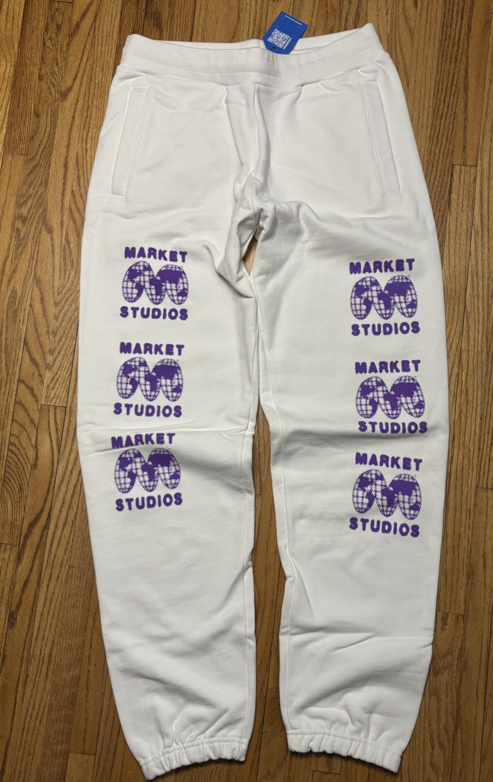 Other Market Studio L White Sweatpants Size US 34 / EU 50 - 1 Thumbnail