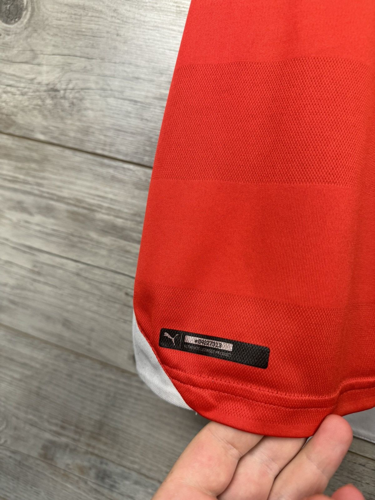 Puma × Vintage Arsenal 2015-16 Home Short Sleeve Shirt soccer jersey Size US XL / EU 56 / 4 - 7 Thumbnail