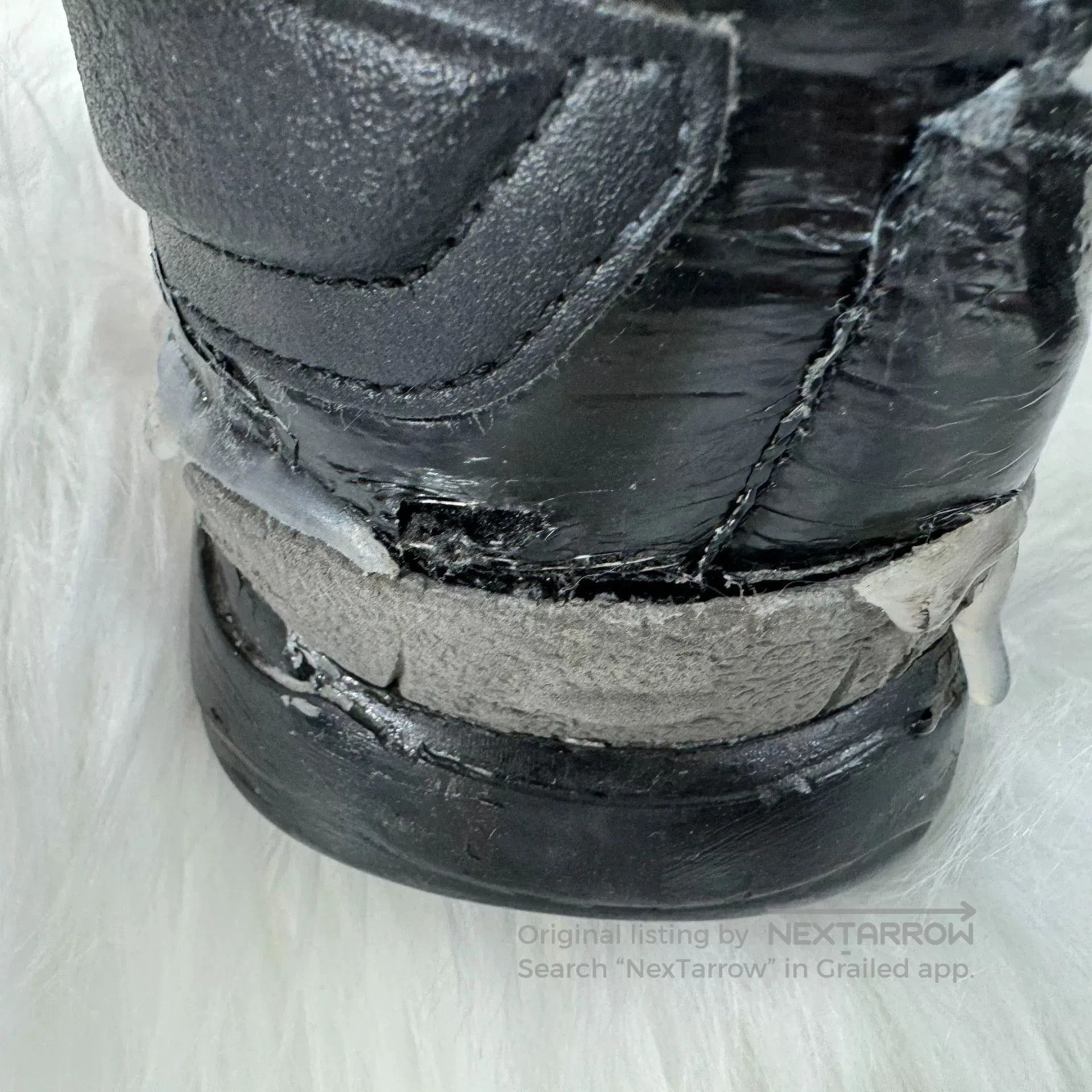 Maison Margiela Maison Margiela Red Black Gold Colorblock Shoes. Size US 7 / EU 40 - 6 Thumbnail