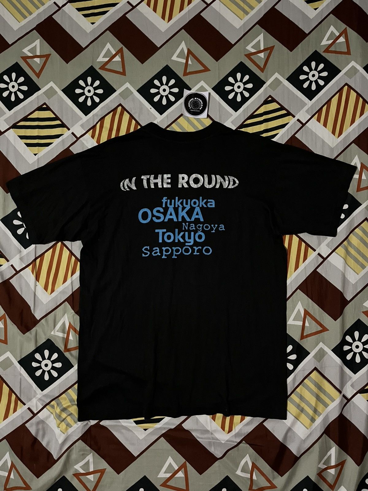 Band Tees × Vintage Vintage 90S Rod Stewart Tour Japan Tee Size US L / EU 52-54 / 3 - 4 Thumbnail
