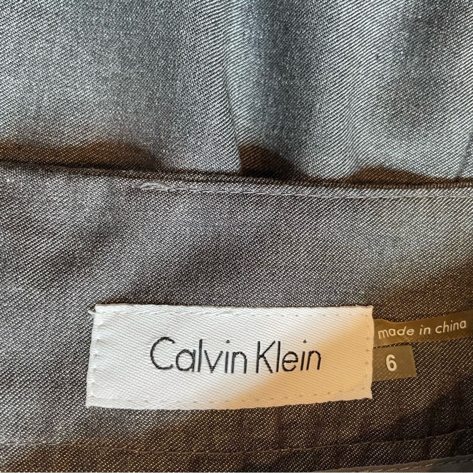 Calvin Klein Calvin Klein Pencil Suit Skirt 6 Size 28" / US 6 / IT 42 - 11 Thumbnail