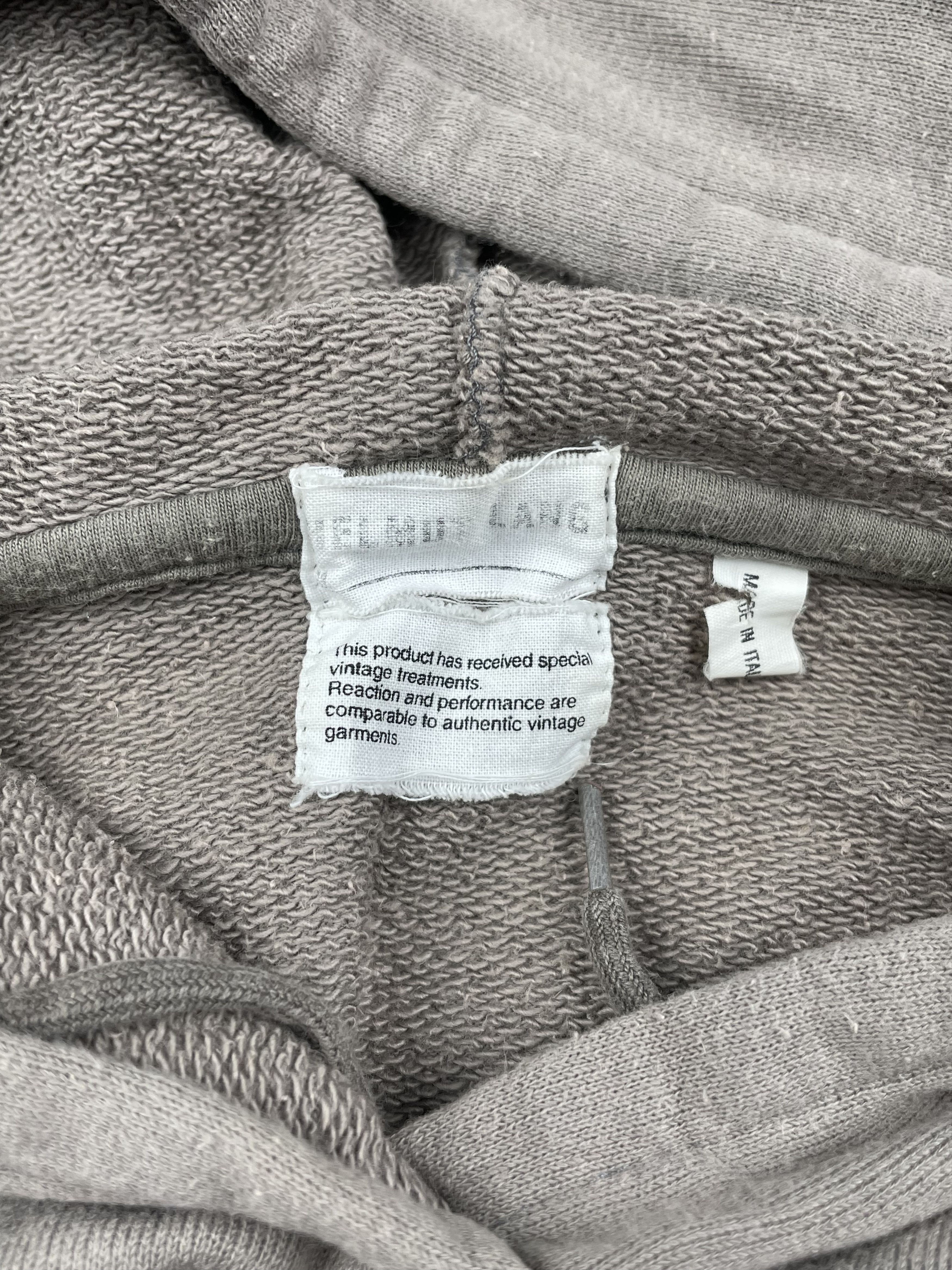 Helmut Lang vintage Helmut Lang S/S 2000 women's hoodie - size M Size M / US 6-8 / IT 42-44 - 4 Thumbnail