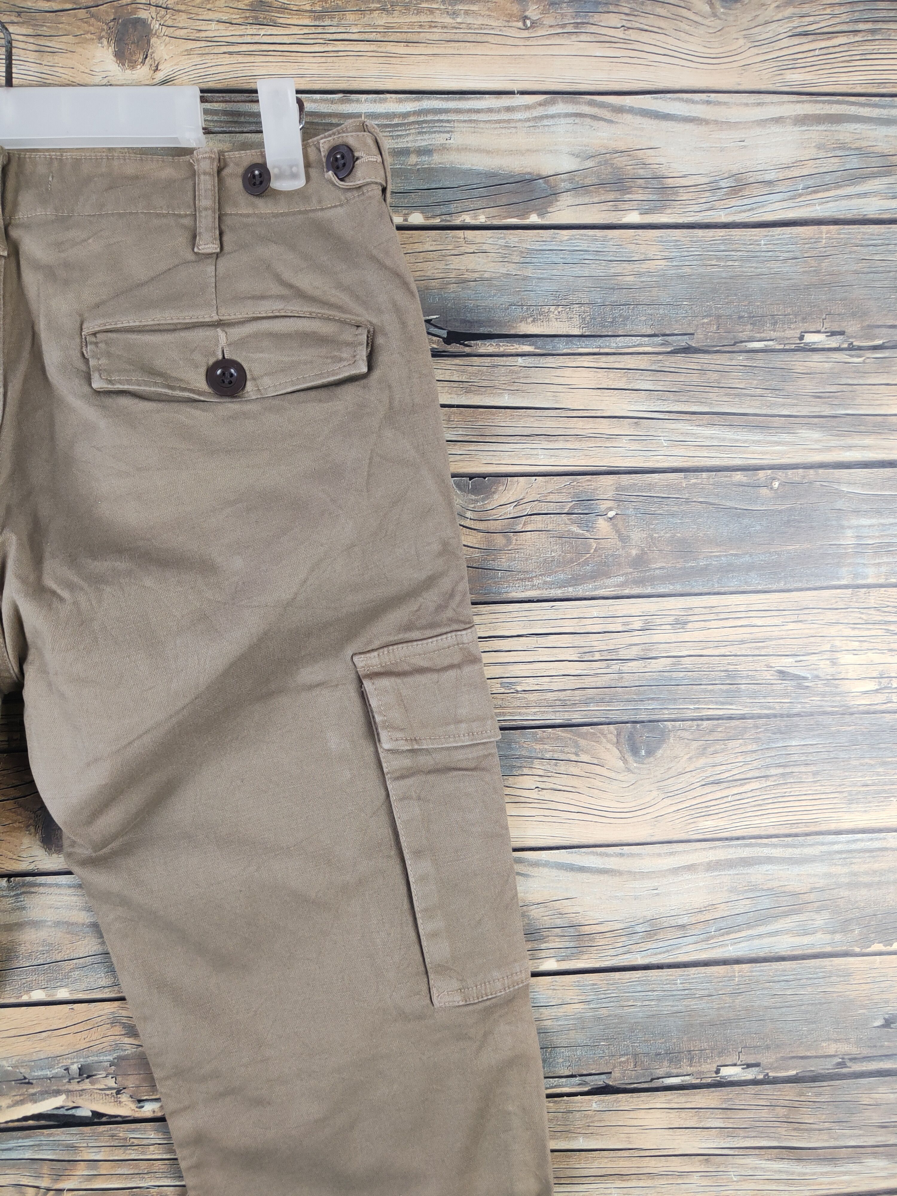 Johnbull DL John Bull Brown Multipocket Tactical Cargo Pants #729 Size US 32 / EU 48 - 10 Thumbnail