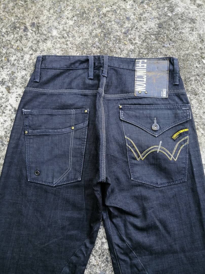 Edwin × Japanese Brand Edwin E Function Japan Black Denim Jeans Size US 29 - 4 Thumbnail