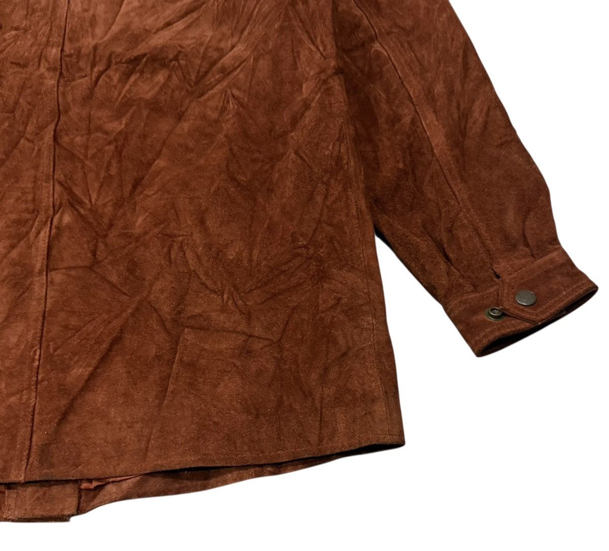 Leather Vintage Windarmor Nichiwa Western Suede Leather Jacket Size US S / EU 44-46 / 1 - 12 Thumbnail