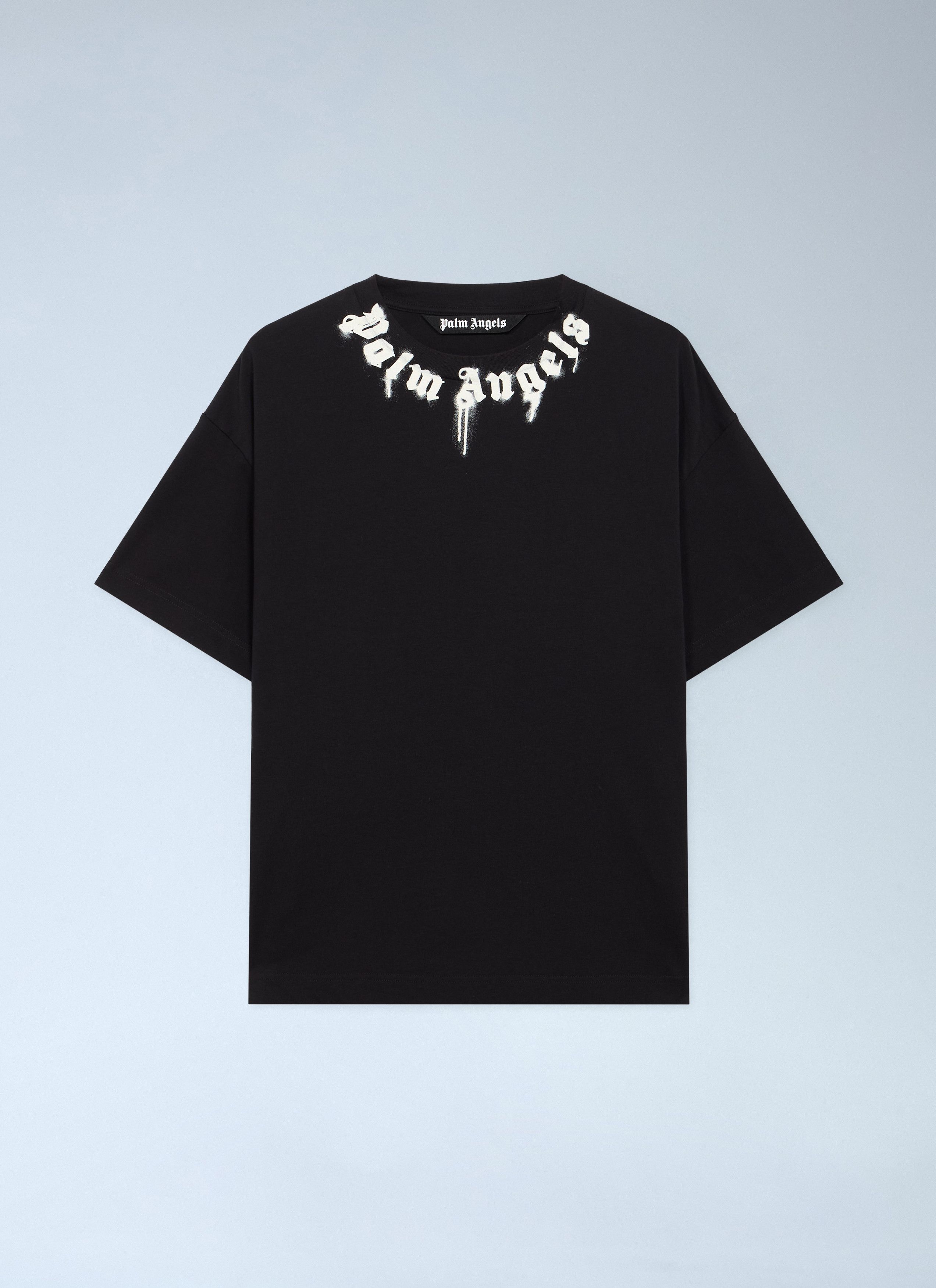 Palm Angels Spray Neck Logo T-Shirt Size US XXL / EU 58 / 5 - 1 Thumbnail