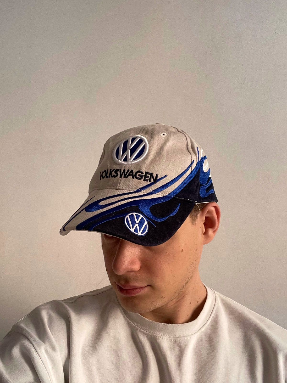 Vintage Vintage Volkswagen racing cap Size ONE SIZE - 7 Thumbnail