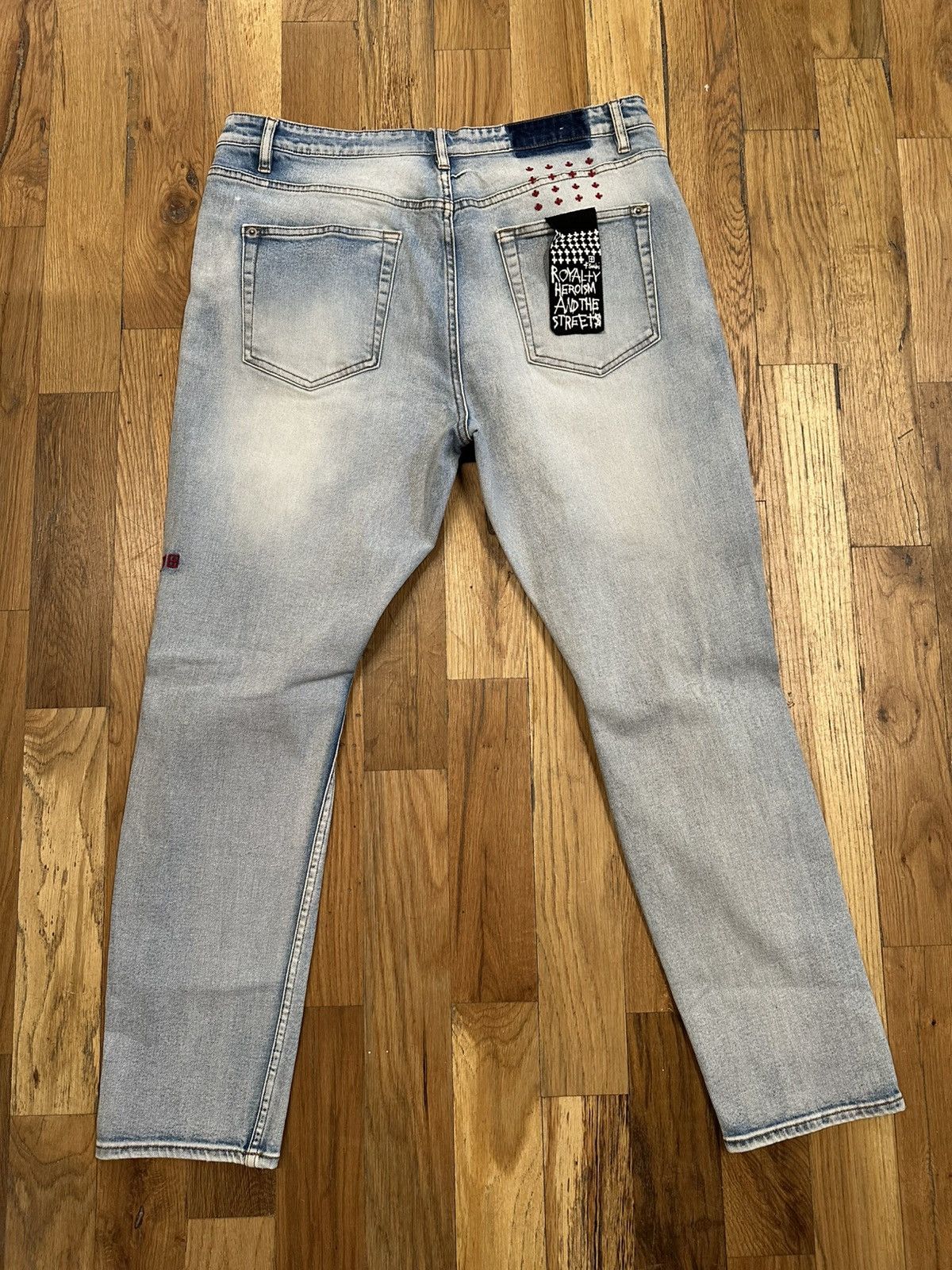 Ksubi Ksubi Your Welcome Light Blue Denim Jeans Sz 36 Size US 36 / EU 52 - 2 Thumbnail