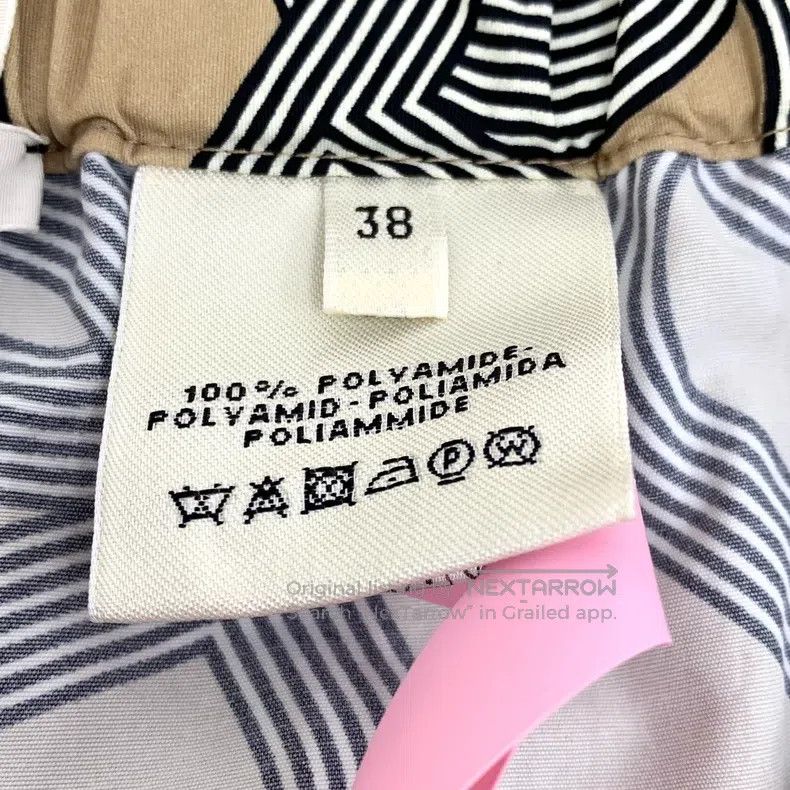 Hermes Hermes Brown chain lock buckle print drawstring casual sho Size 25" / US 0 / IT 36 - 6 Thumbnail
