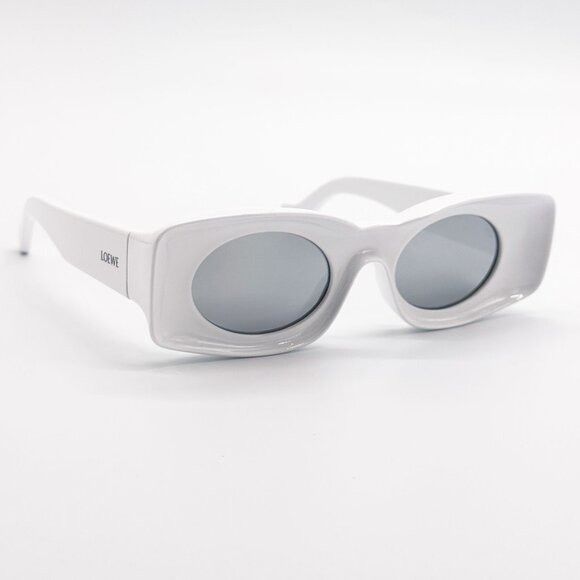 Loewe NEW LOEWE SUNGLASSES LW40033I 21C WHITE UNISEX EYEWEAR Size ONE SIZE - 5 Thumbnail