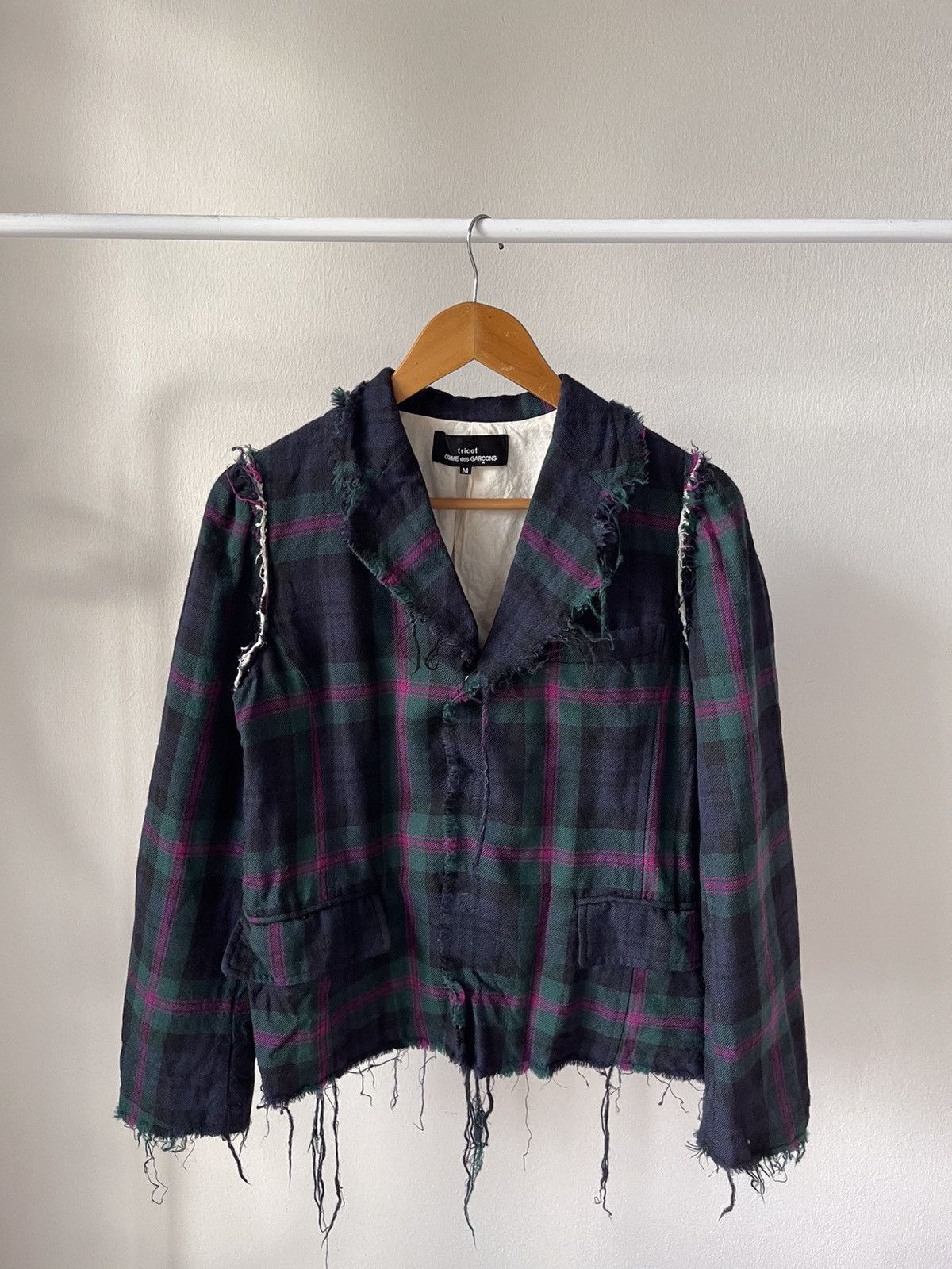 Comme des Garcons AD2004 Comme Des Cargons Grunge Distressed Jacket 96 Size M / US 6-8 / IT 42-44 - 1 Thumbnail