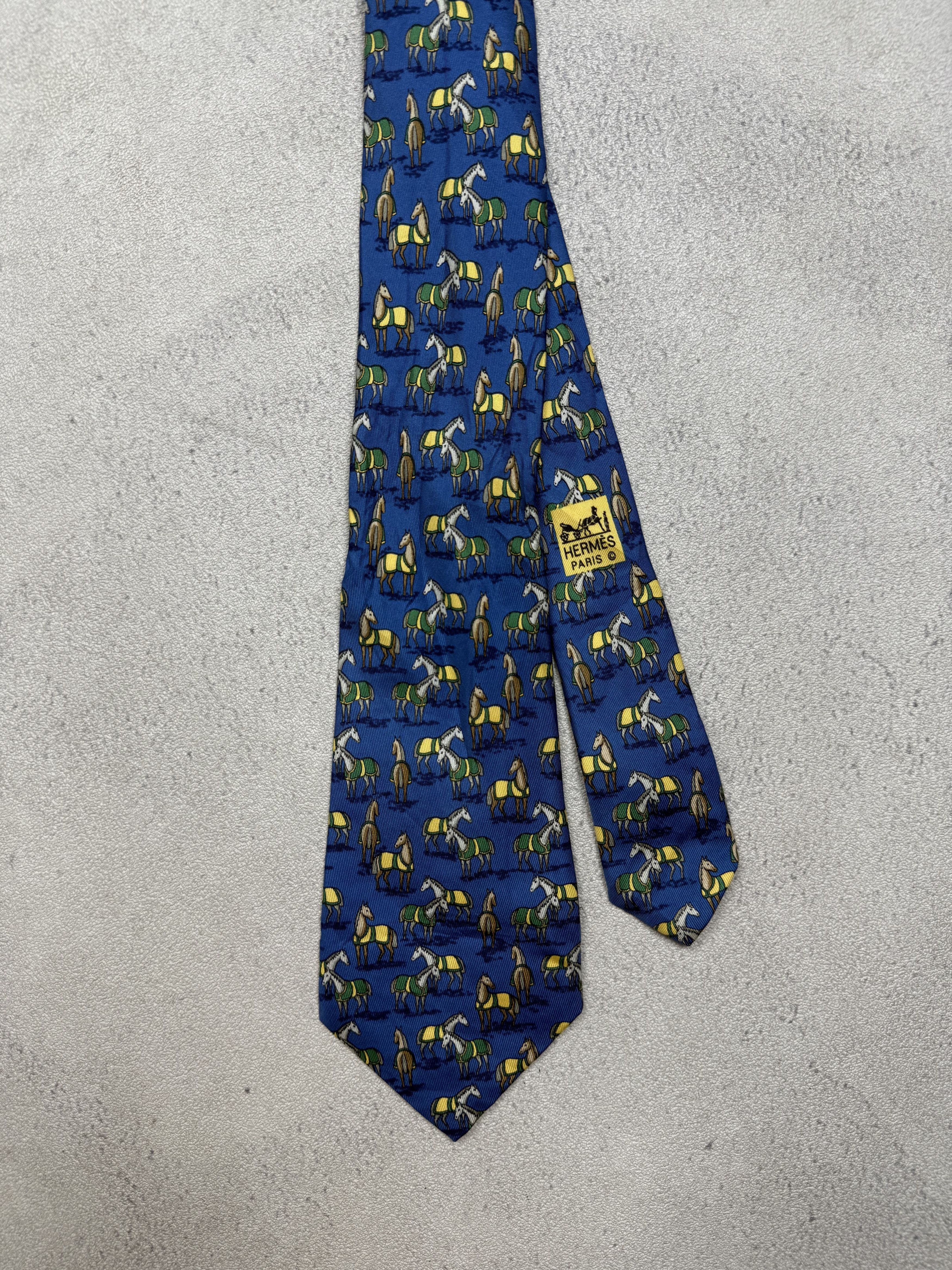 Hermes Hermes Paris Silk Ties Size ONE SIZE - 1 Thumbnail