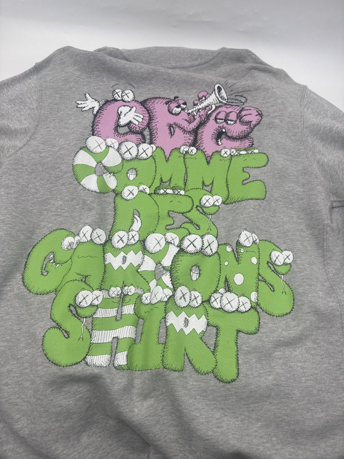 Comme Des Garcons Kaws Hoodie | Grailed
