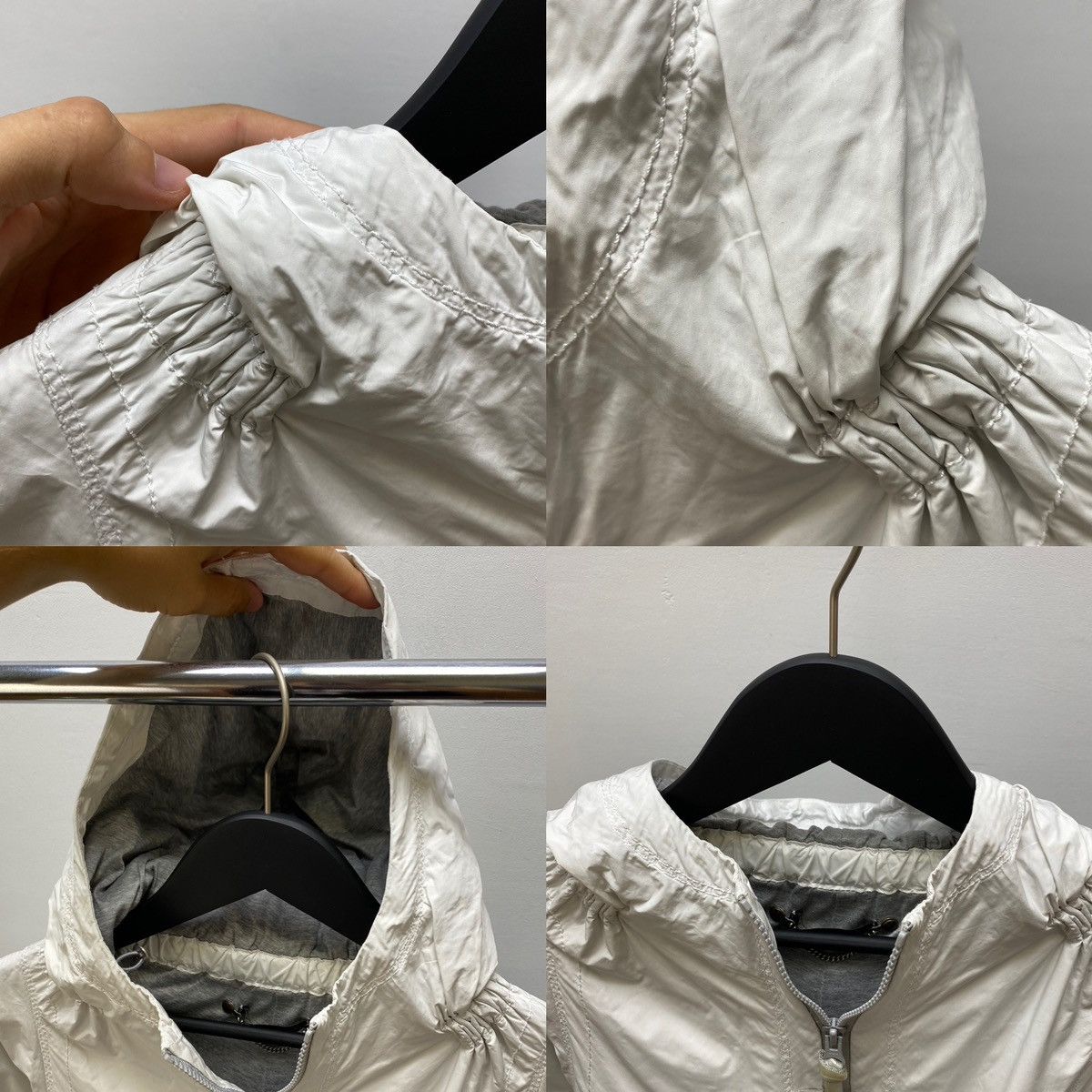 C.P. Company CP COMPANY Women Jacket Size 42 Poncho Style Rare White 42 Size M / US 6-8 / IT 42-44 - 24 Thumbnail