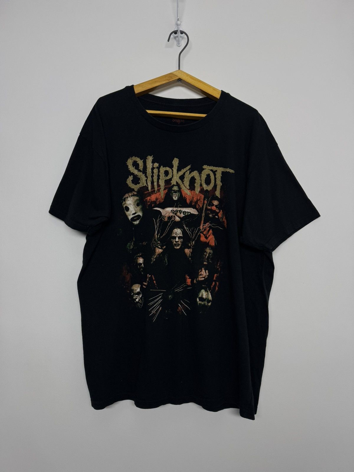 Slipknot SLIPKNOT T Shirt Black Double Sided Short Sleeve Size US XL / EU 56 / 4 - 1 Thumbnail