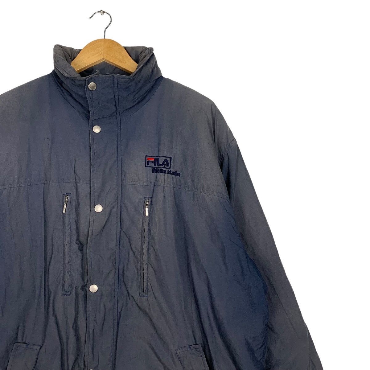 Fila Trashed FILA Sun Faded Embroidery Logo Jacket #0966-C43 Size US M / EU 48-50 / 2 - 7 Thumbnail