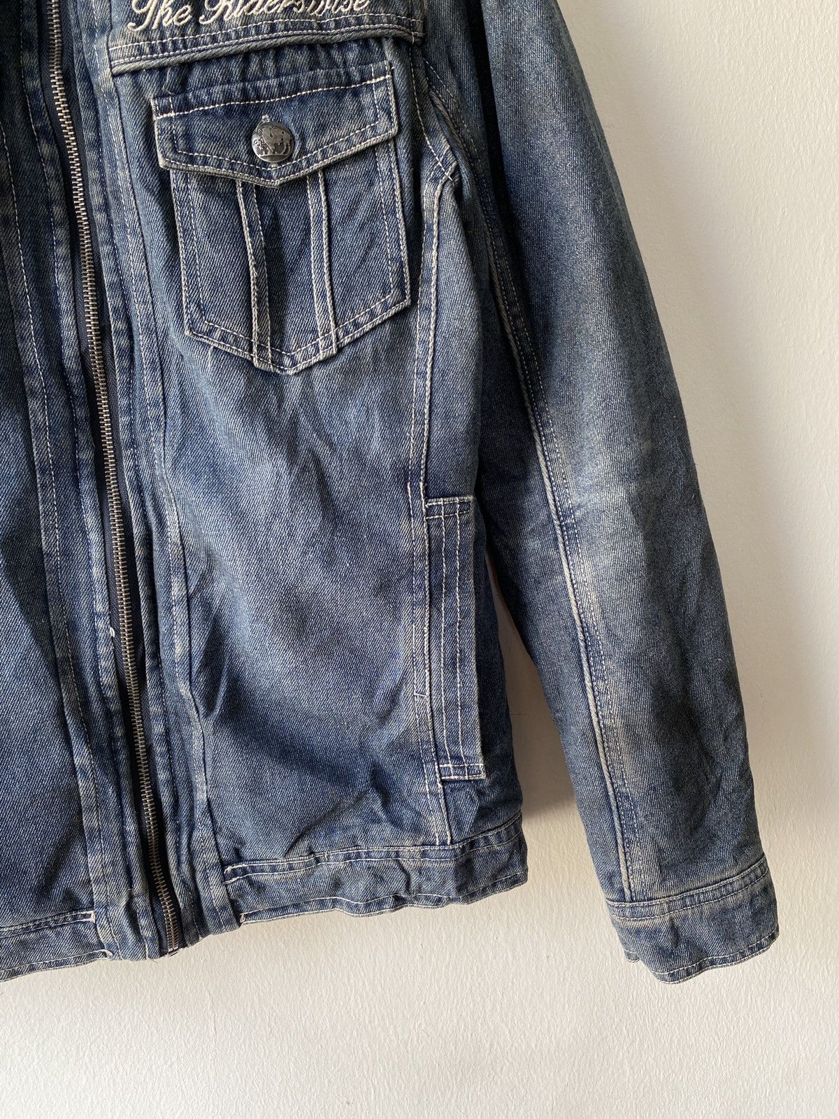 In The Attic In The Attic Japan Faux Fur Denim Jacket Size US M / EU 48-50 / 2 - 6 Thumbnail