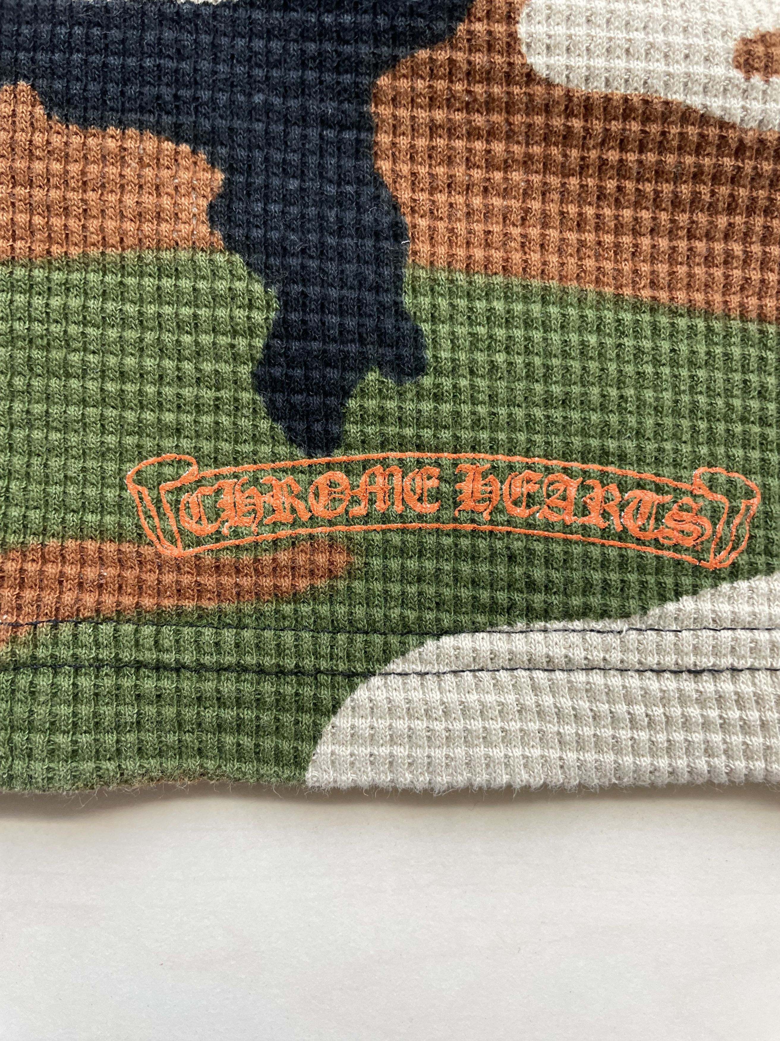 Chrome Hearts Chrome Hearts Matty Boy Camouflage Waffle Thermal T-Shirt T Size S / US 4 / IT 40 - 7 Thumbnail