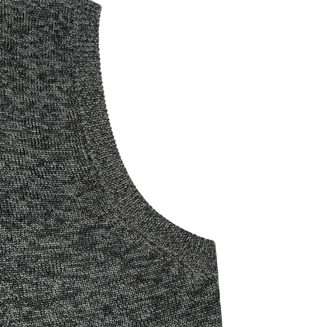 Blair VINTAGE John Blair Sweater Vest Shirt XL Gray Black Wool Blend 90s Mens Size US XL / EU 56 / 4 - 5 Thumbnail
