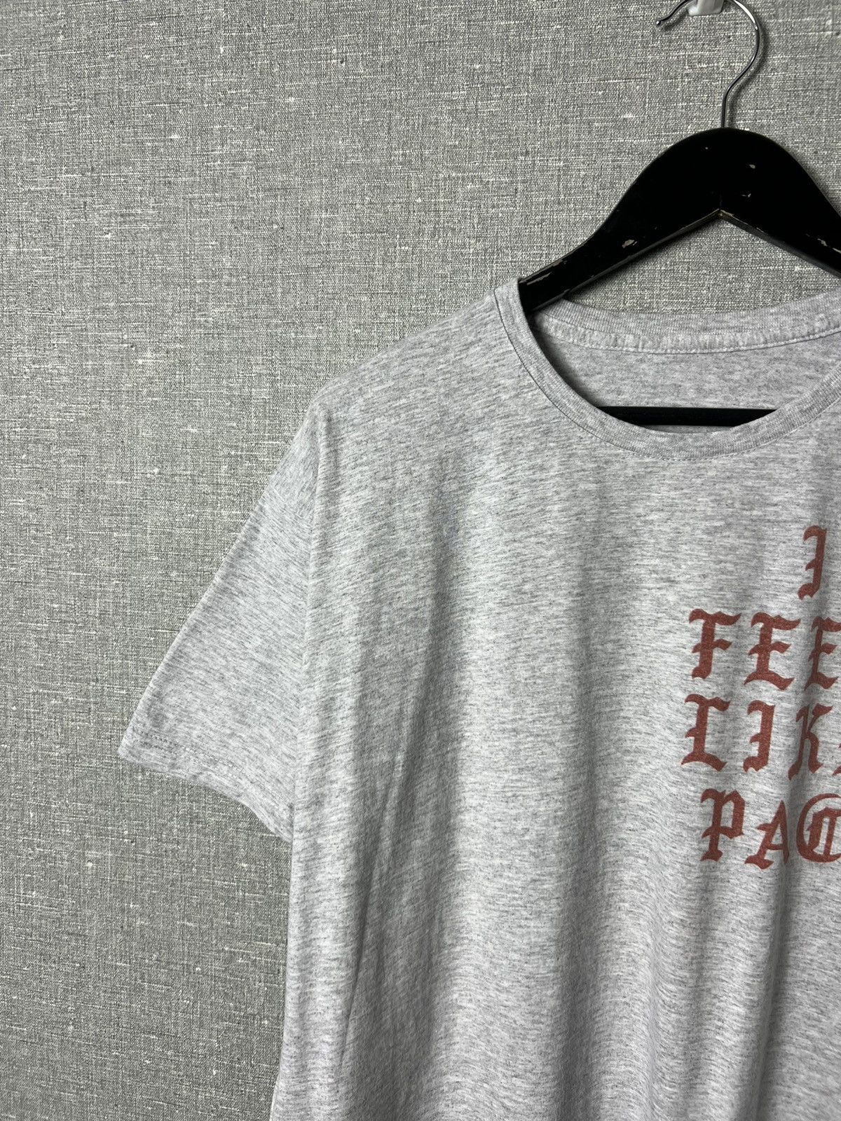 Band Tees × Vintage Vintage Kanye West I Feel Like Pablo Rare Tee Big Logo Size US L / EU 52-54 / 3 - 9 Thumbnail