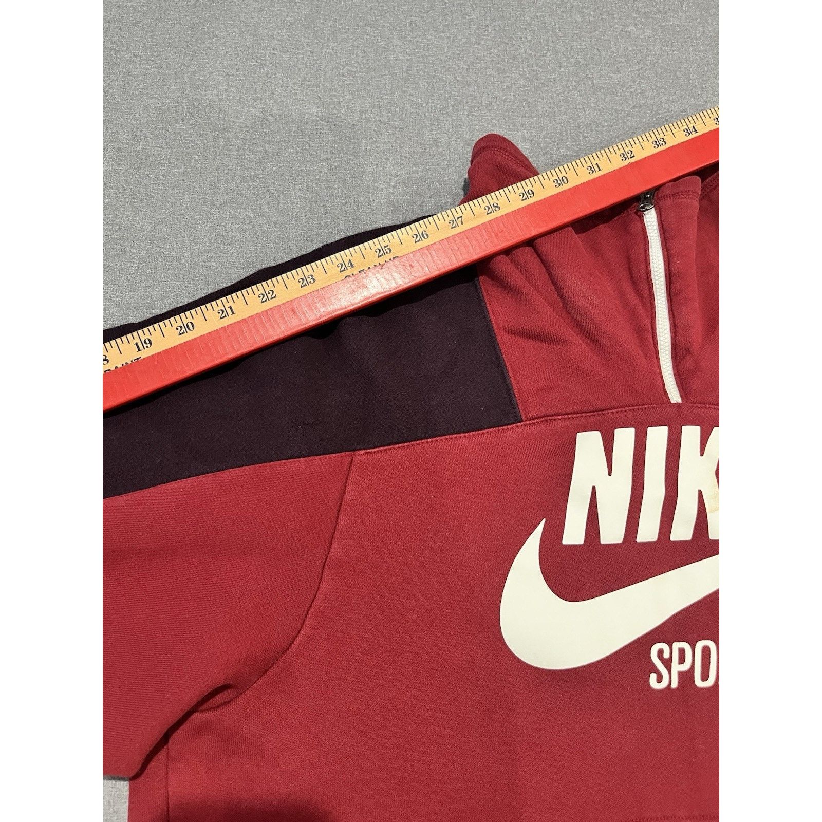 Nike Nike Sweatshirt Archive Women’s L 1/4 Zip Pullover Spell Out Size L / US 10 / IT 46 - 2 Thumbnail