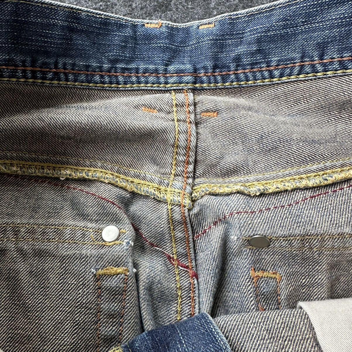 Beauty Beast Lee Flare Denim Black Label Vintage Denim D676 Size US 32 / EU 48 - 13 Thumbnail
