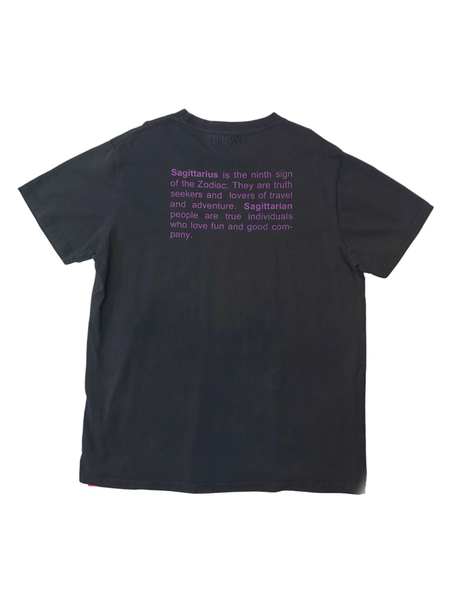 Vetements Vetements Zodiac Sagittarius T-Shirt Size US XL / EU 56 / 4 - 2 Thumbnail
