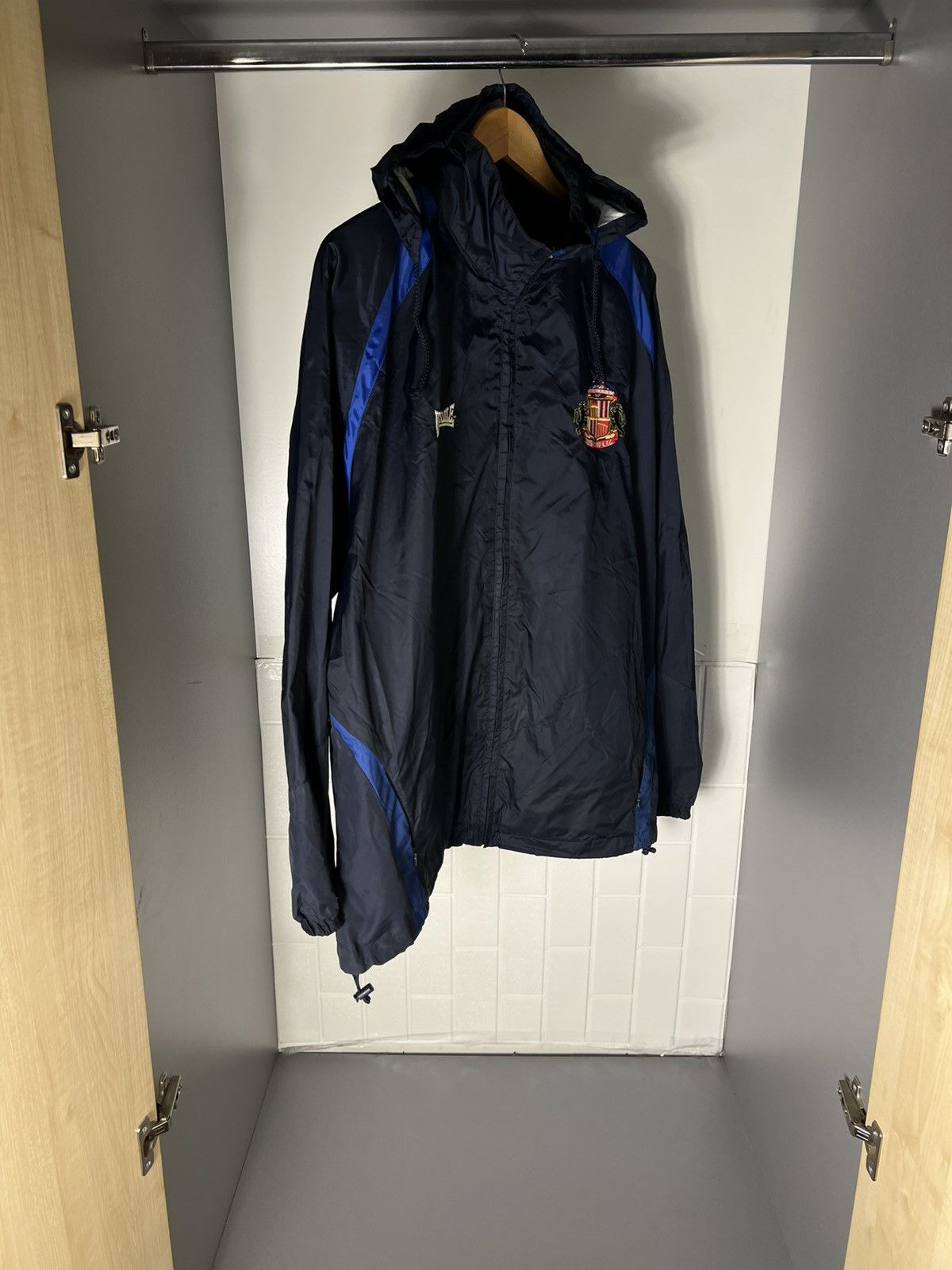 Lonsdale VINTAGE LONSDALE FC SUNDERLAND ENGLAN SOCCER JACKET Y2K 90s Size US XXL / EU 58 / 5 - 3 Thumbnail