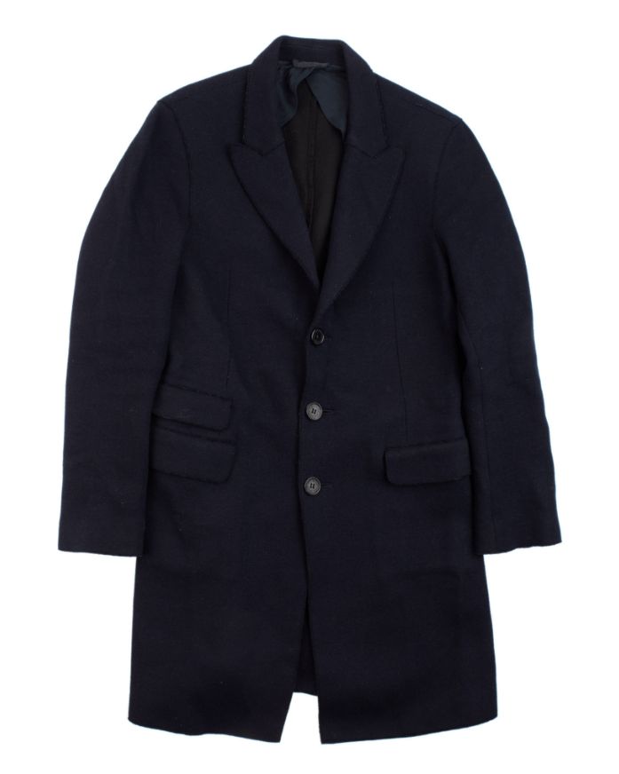 Neil Barrett Neil Barrett Skinny Fit Wool Coat Size S Size US S / EU 44-46 / 1 - 1 Thumbnail