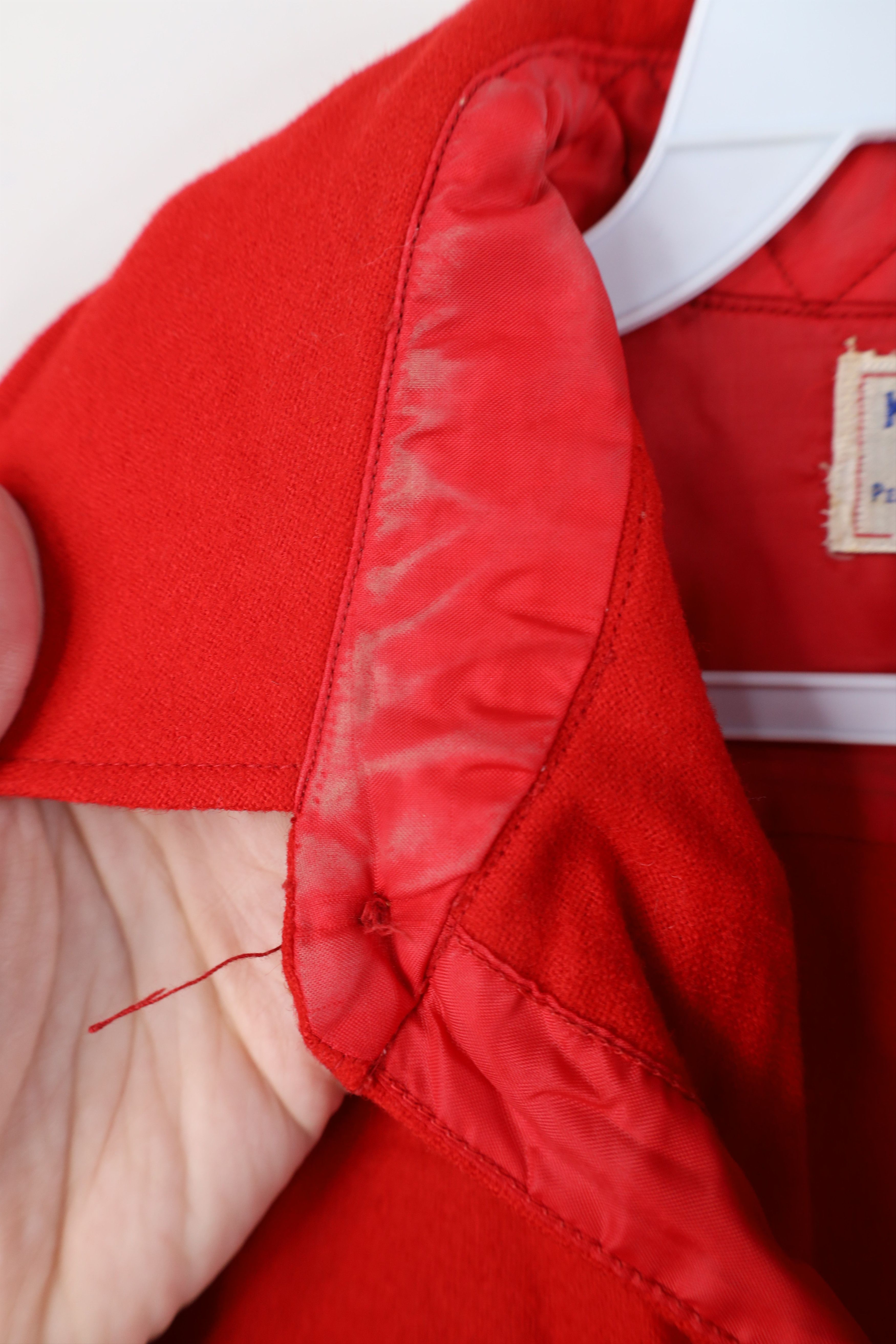 Pendleton Vintage 60s 70s Pendleton Board Button Shirt Red USA Size US M / EU 48-50 / 2 - 11 Thumbnail