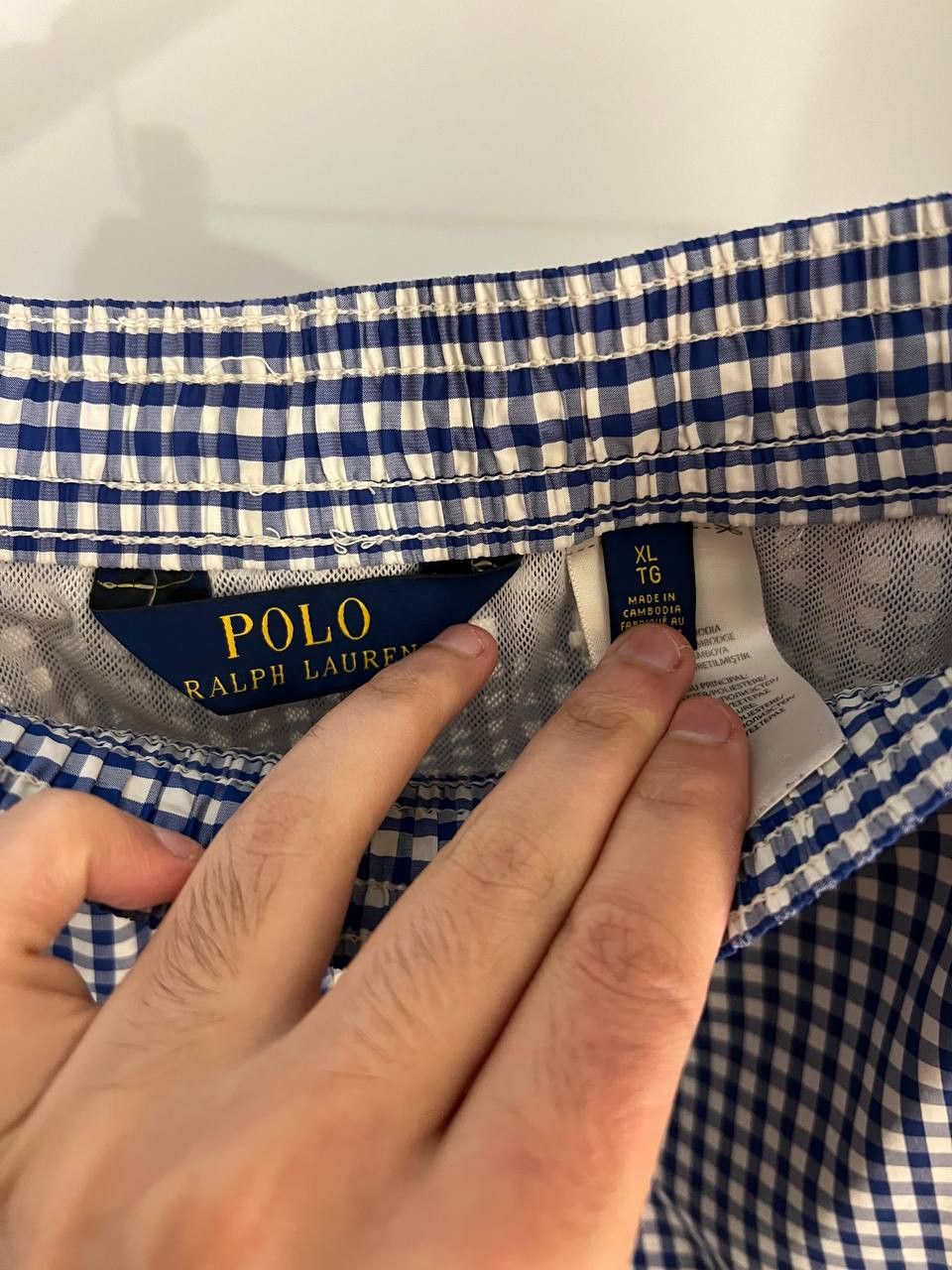 Polo Ralph Lauren VINTAGE POLO RALPH LAUREN CLASSIC CASUAL DESIGNER SHORTS Y2K Size US 35 - 6 Thumbnail