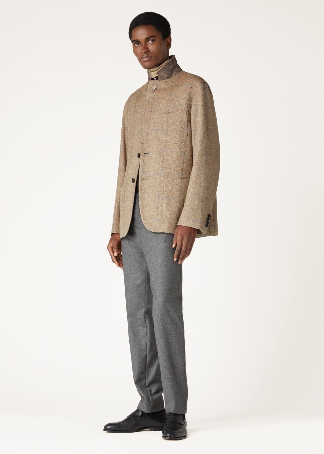 Loro Piana o1w1db10825 FAO7397 Donato Jacket in Beige Size US L / EU 52-54 / 3 - 2 Thumbnail