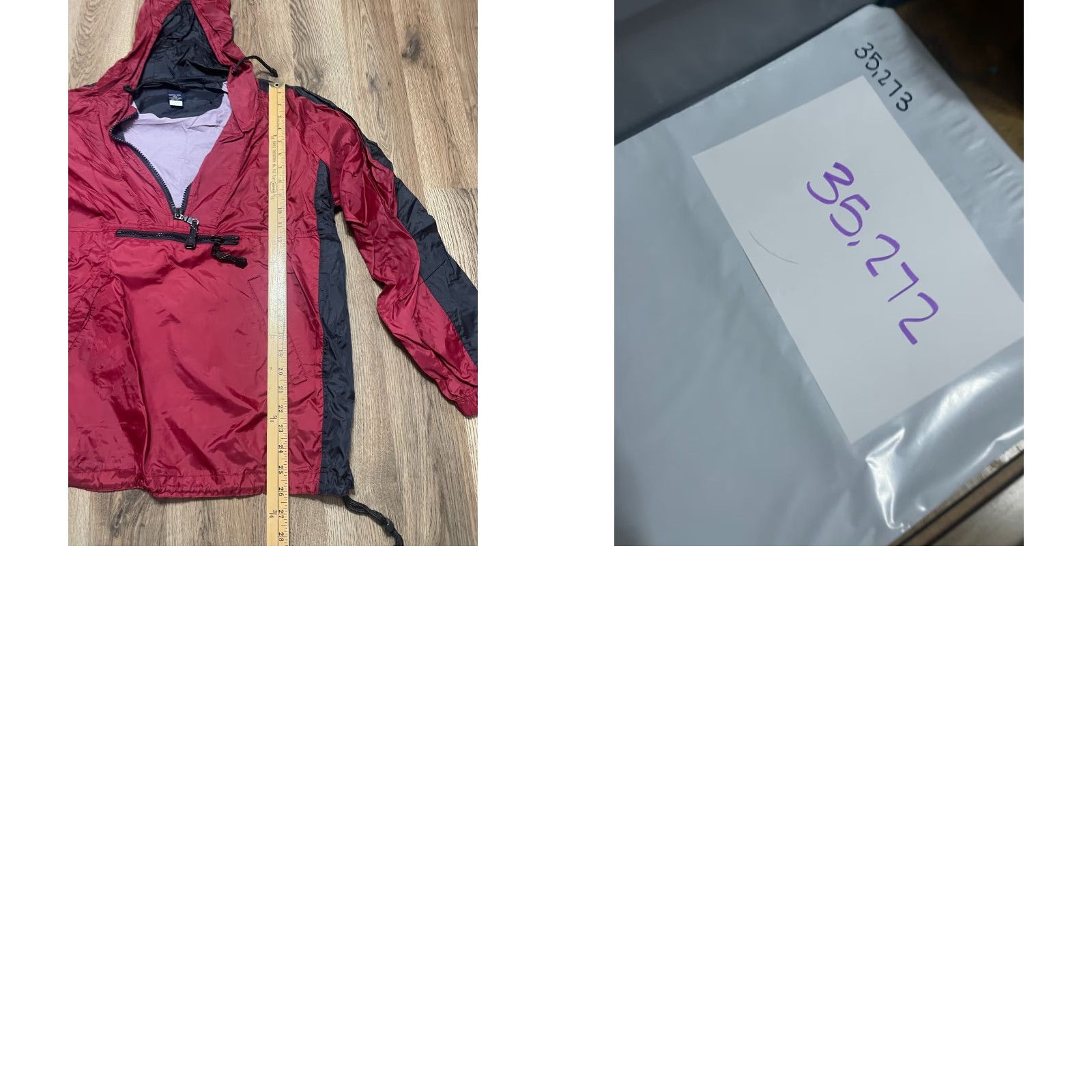 Gap GAP Jacket Men's M Black Red Windbreaker Pullover 1/4 Zip Regular Nylon Zippered Casual Size US M / EU 48-50 / 2 - 8 Thumbnail