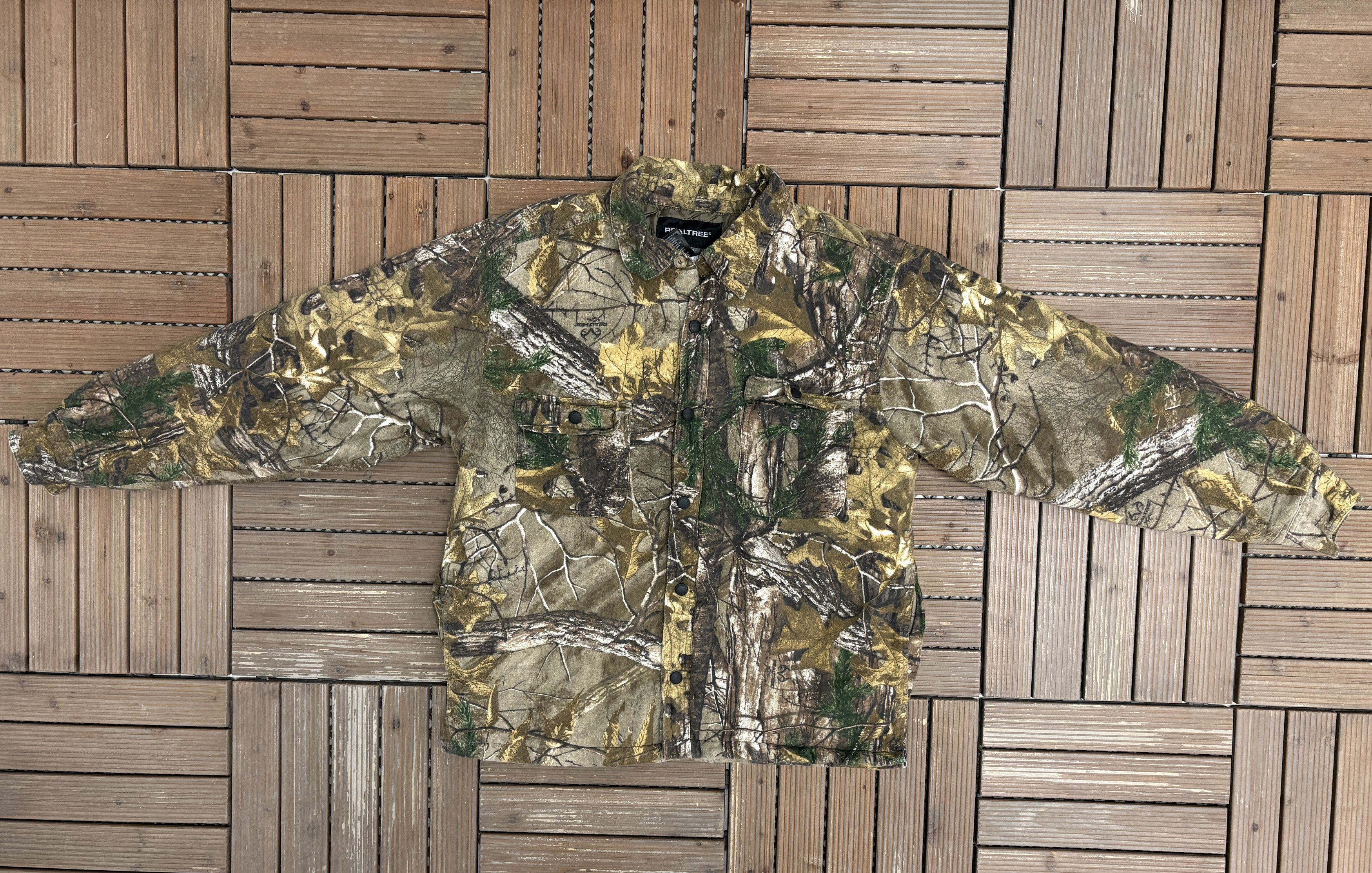 Realtree × Vintage RealTree Camouflage Vintage Green Jacket Size US L / EU 52-54 / 3 - 5 Thumbnail