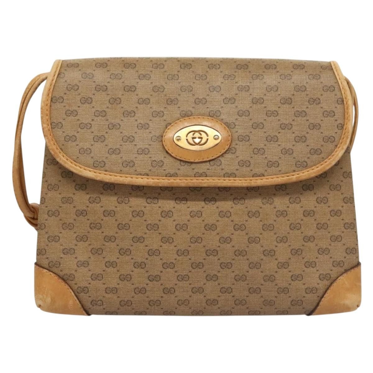 Gucci GUCCI Micro GG Supreme Shoulder Bag Pvc Beige Gold 007 92 Size ONE SIZE - 2 Thumbnail