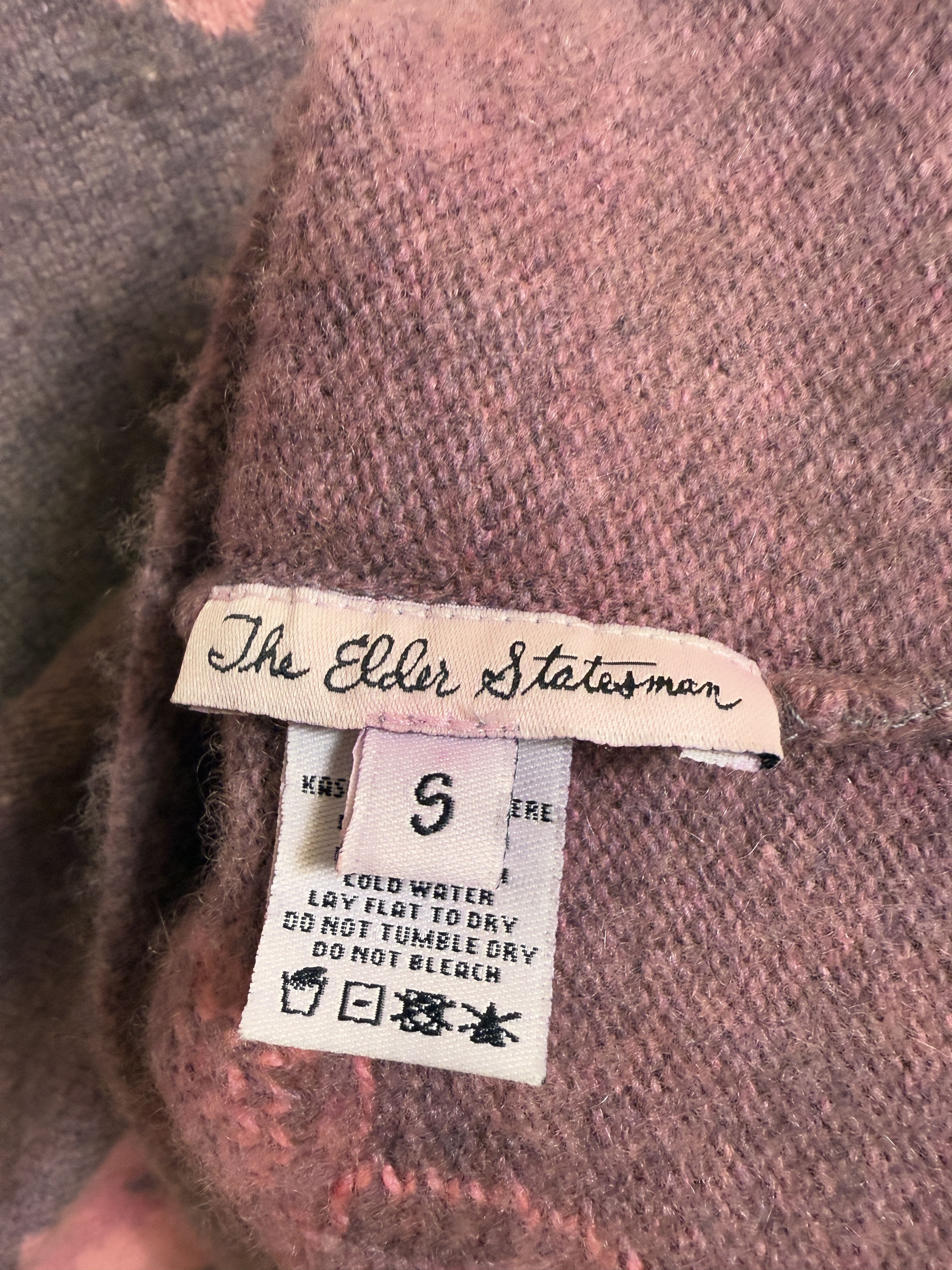 The Elder Statesman The Elder Statesman Floral Cashmere Sweater Size US S / EU 44-46 / 1 - 3 Thumbnail