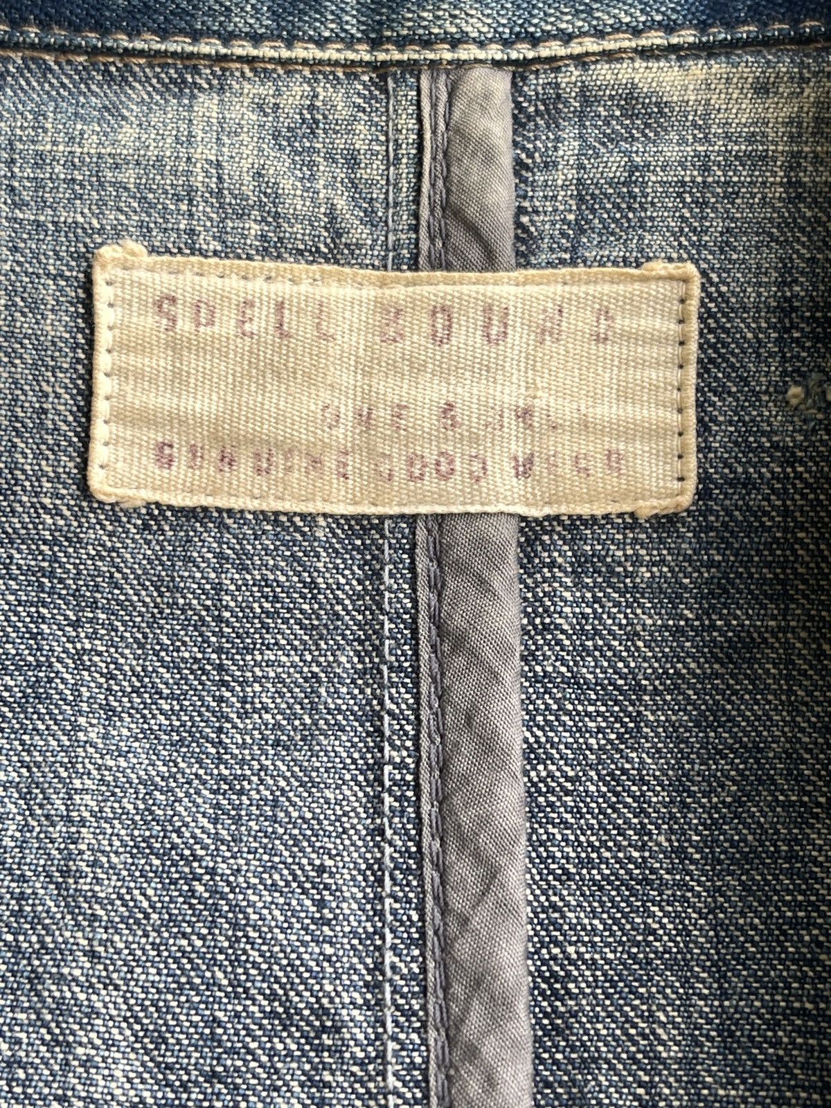 Spellbound Vintage Spellbound Denim Worker Jacket Size M / US 6-8 / IT 42-44 - 10 Thumbnail