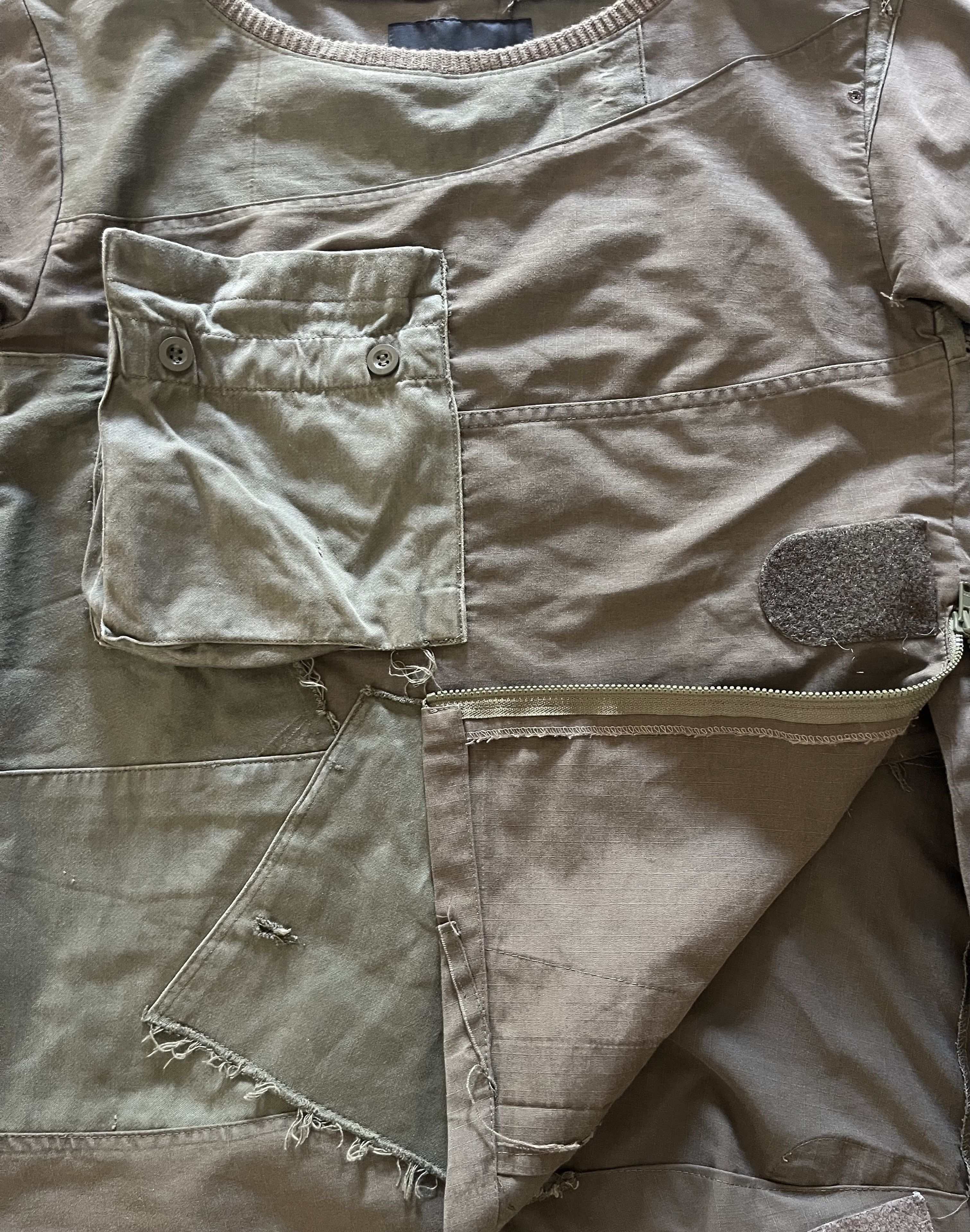 GOA Pascal Marie Reconstruct Army Distressed Style Size US L / EU 52-54 / 3 - 6 Thumbnail