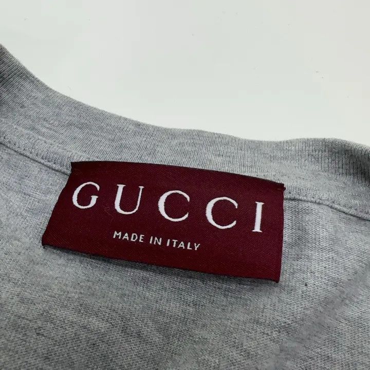 Gucci Gucci Gucci FW24 Graphic Knit Cotton T-Shirt -2506 Size US L / EU 52-54 / 3 - 4 Thumbnail